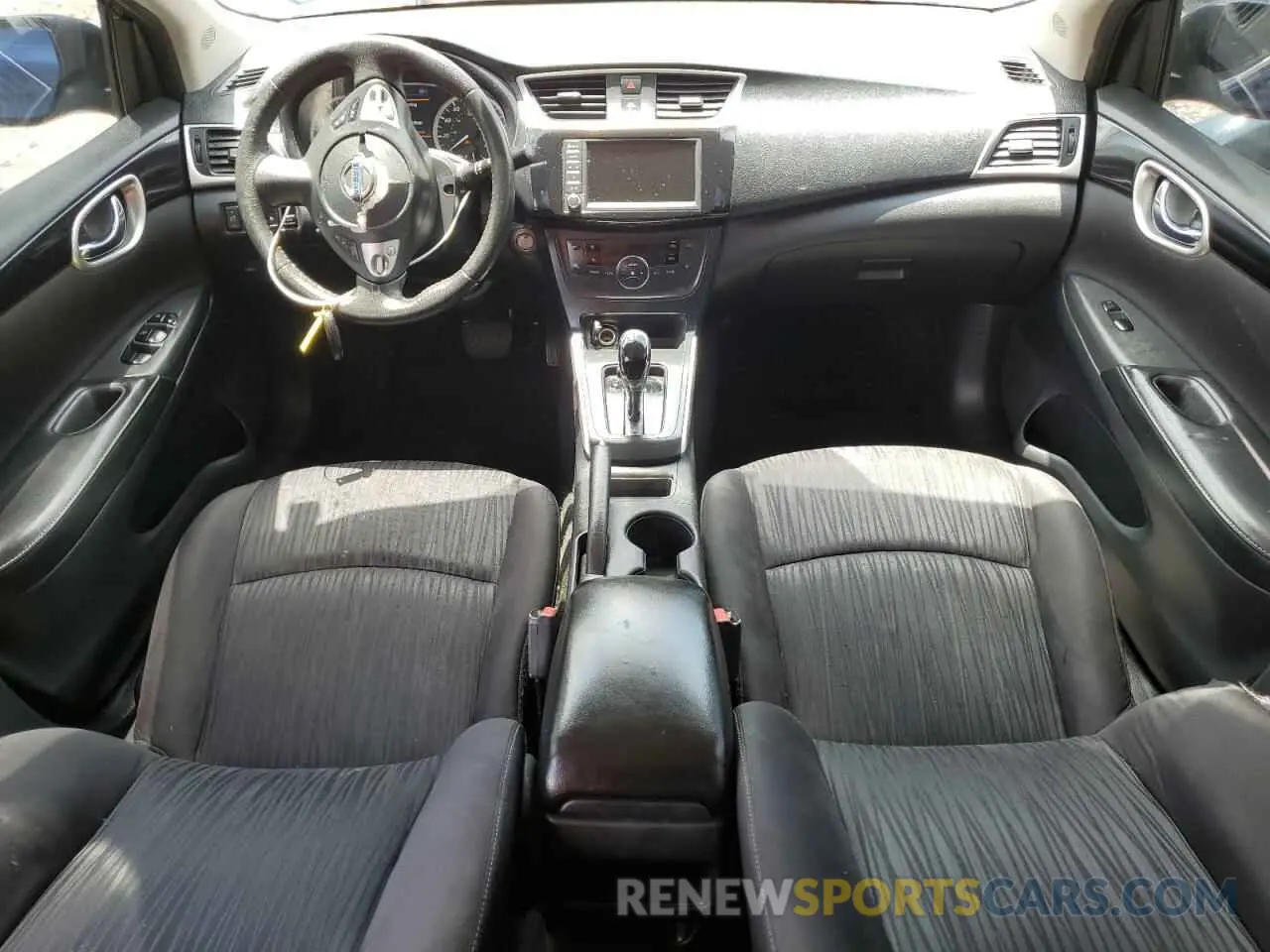 8 fotografías del automóvil dañado 3N1AB7AP8KY214572 NISSAN SENTRA 2019