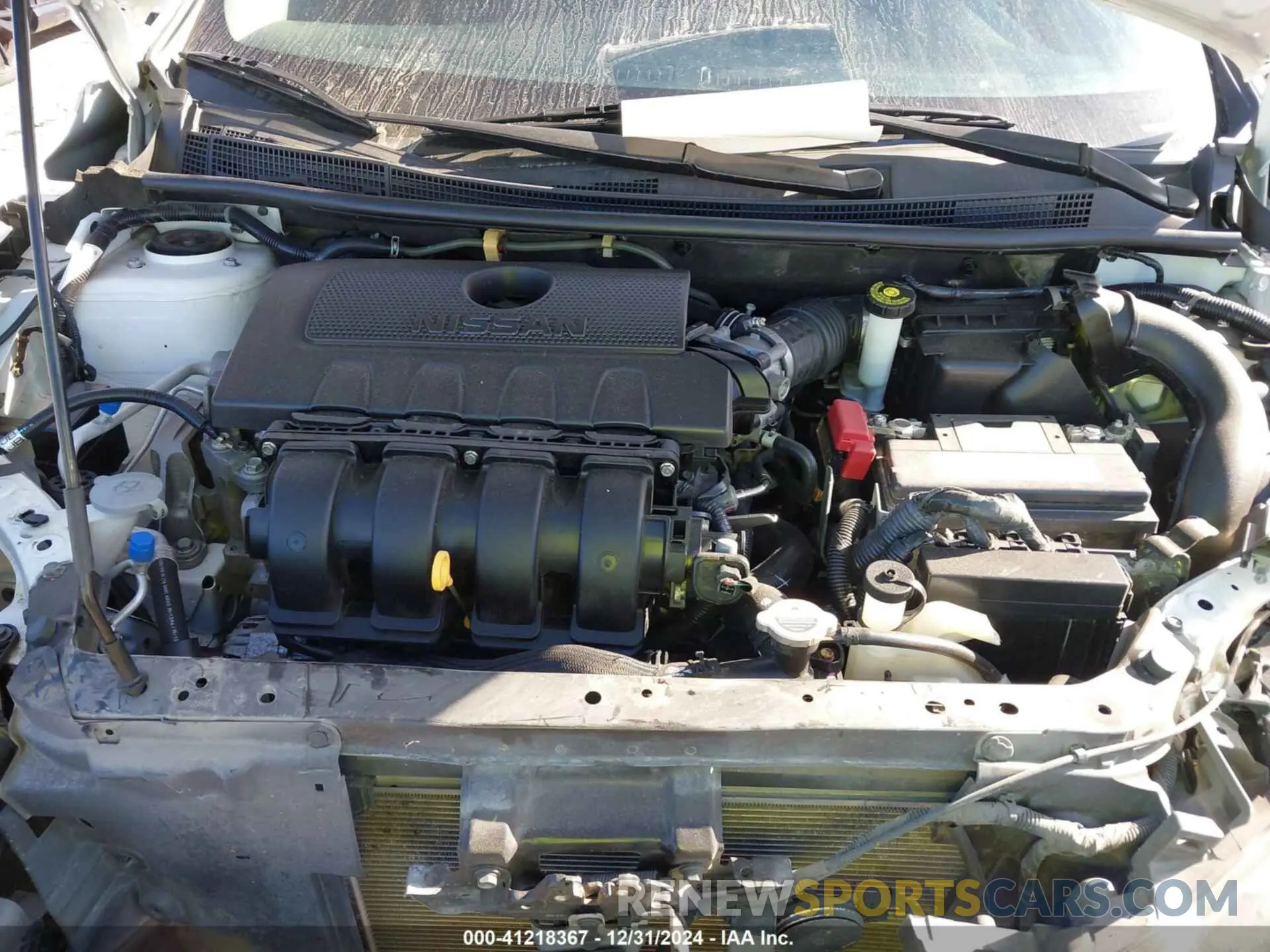 10 fotografías del automóvil dañado 3N1AB7AP8KY217231 NISSAN SENTRA 2019