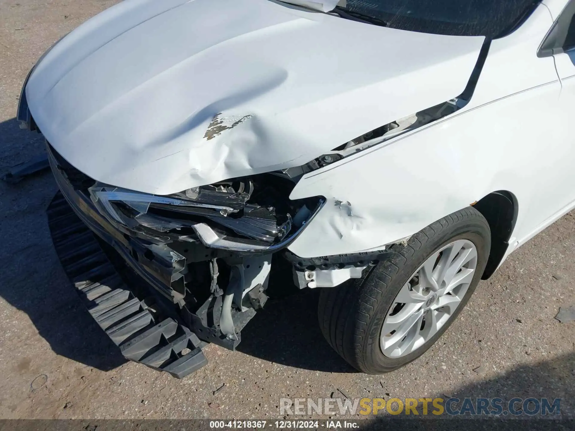 17 fotografías del automóvil dañado 3N1AB7AP8KY217231 NISSAN SENTRA 2019