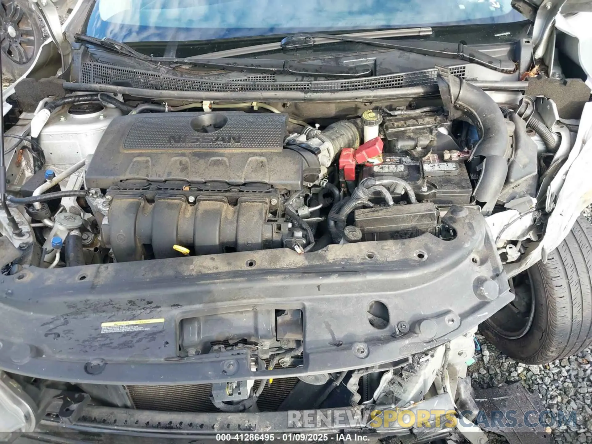 10 fotografías del automóvil dañado 3N1AB7AP8KY218816 NISSAN SENTRA 2019
