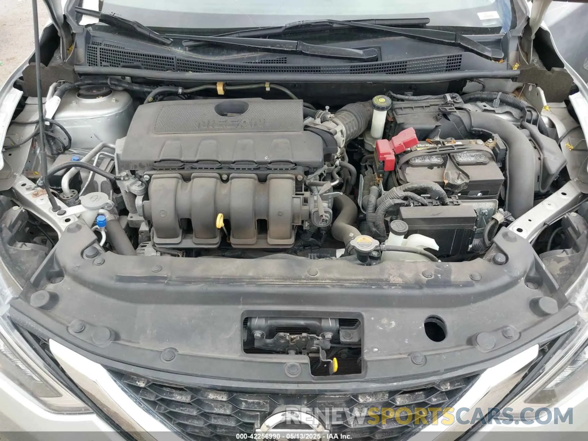 10 fotografías del automóvil dañado 3N1AB7AP8KY222879 NISSAN SENTRA 2019