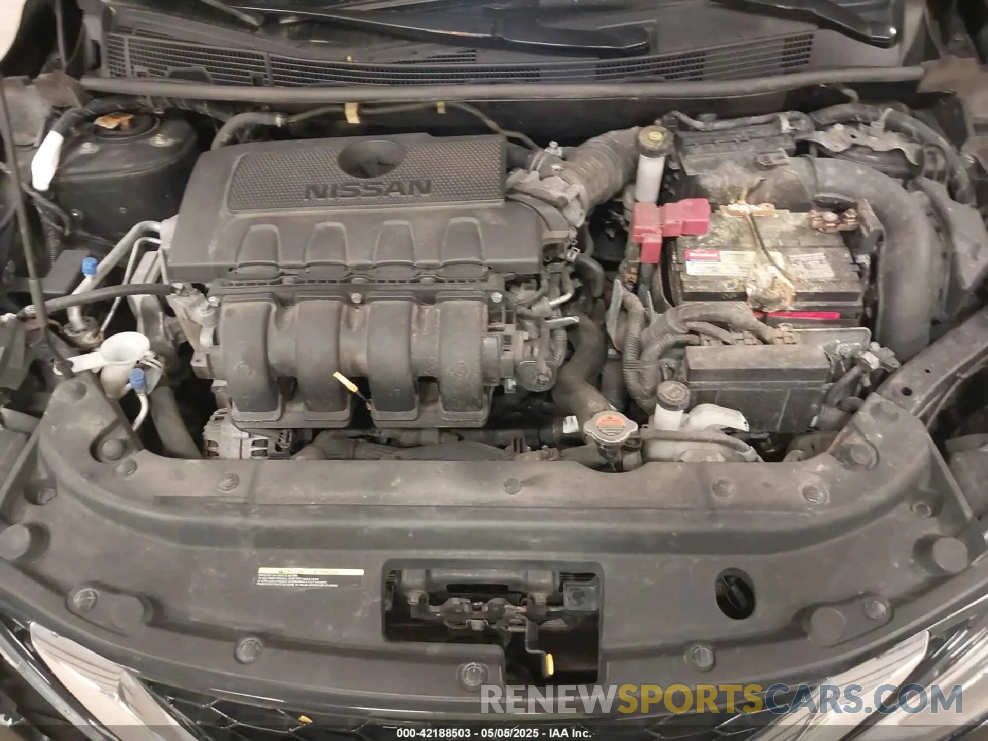 10 fotografías del automóvil dañado 3N1AB7AP8KY227726 NISSAN SENTRA 2019