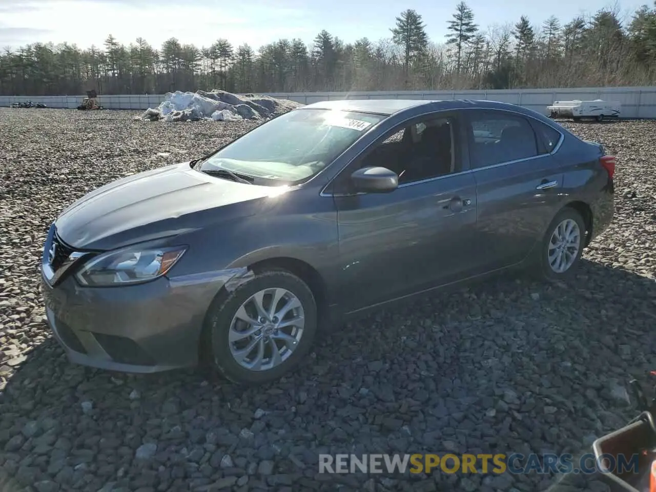 1 fotografías del automóvil dañado 3N1AB7AP8KY239469 NISSAN SENTRA 2019