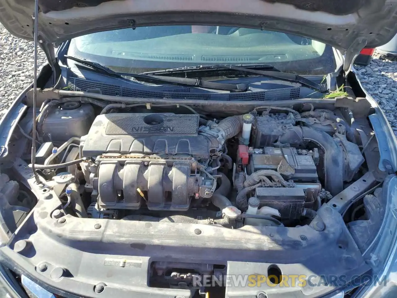 11 fotografías del automóvil dañado 3N1AB7AP8KY239469 NISSAN SENTRA 2019