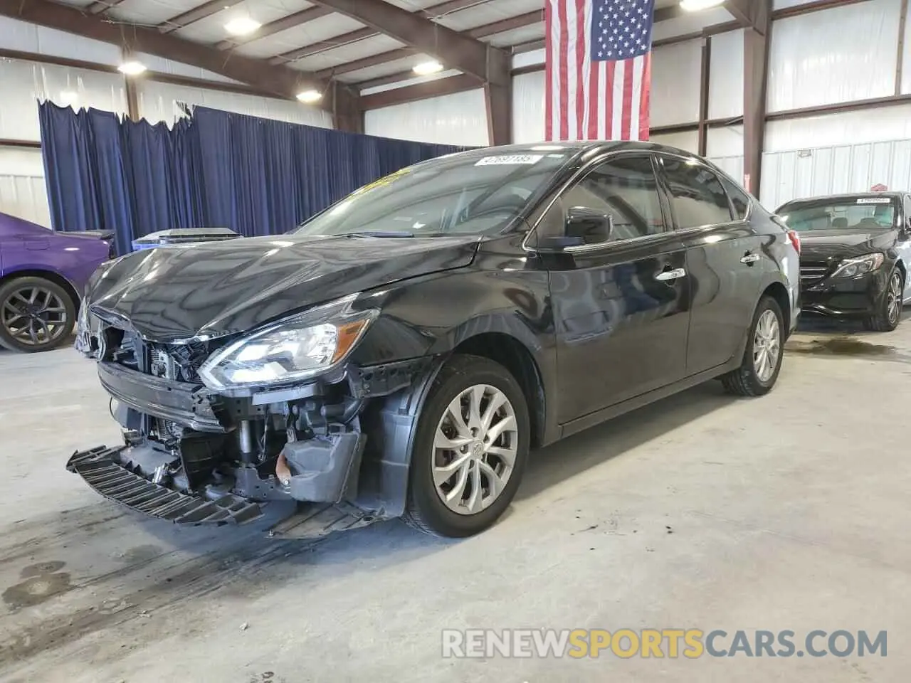 1 fotografías del automóvil dañado 3N1AB7AP8KY247653 NISSAN SENTRA 2019