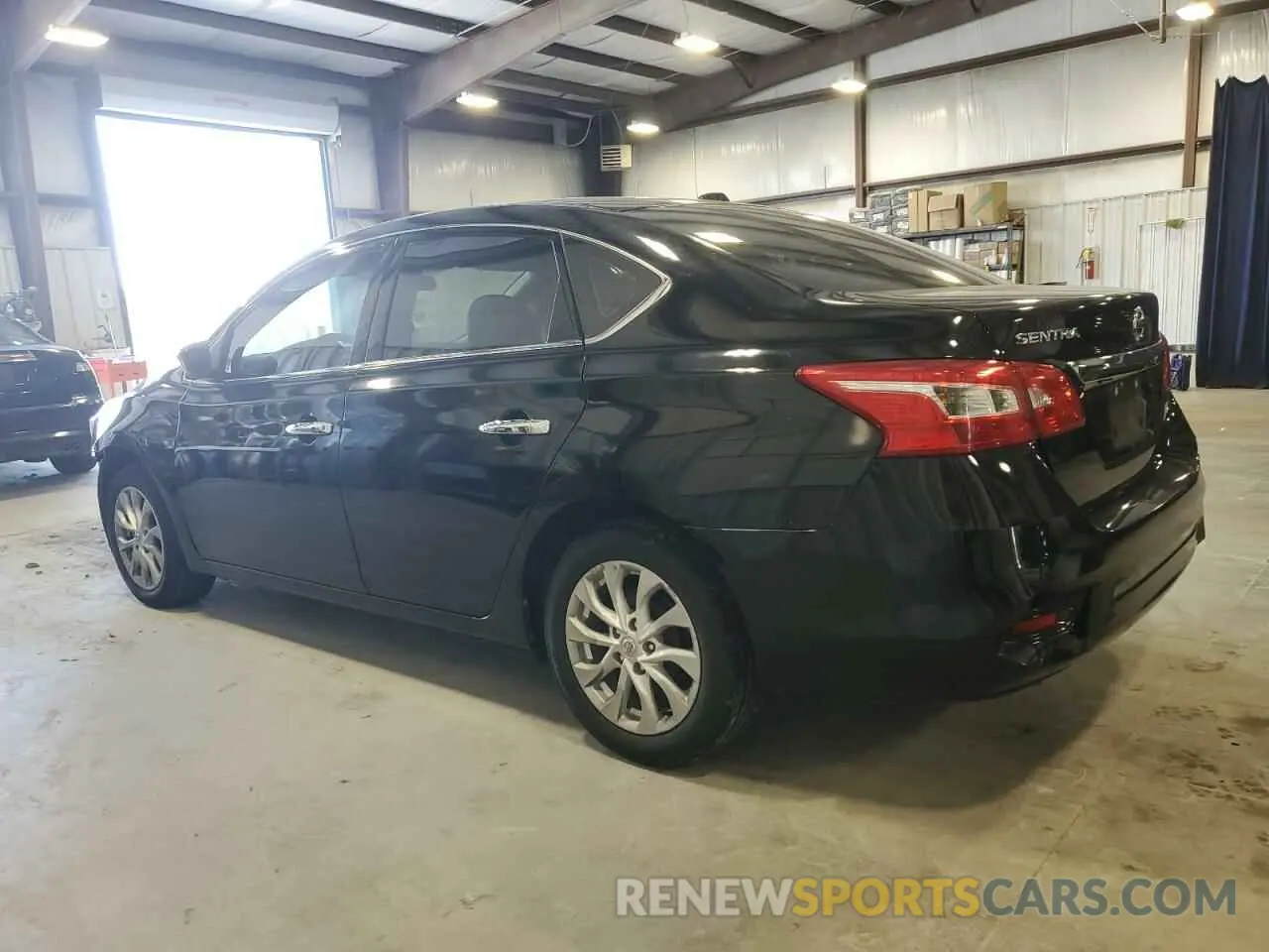 2 fotografías del automóvil dañado 3N1AB7AP8KY247653 NISSAN SENTRA 2019