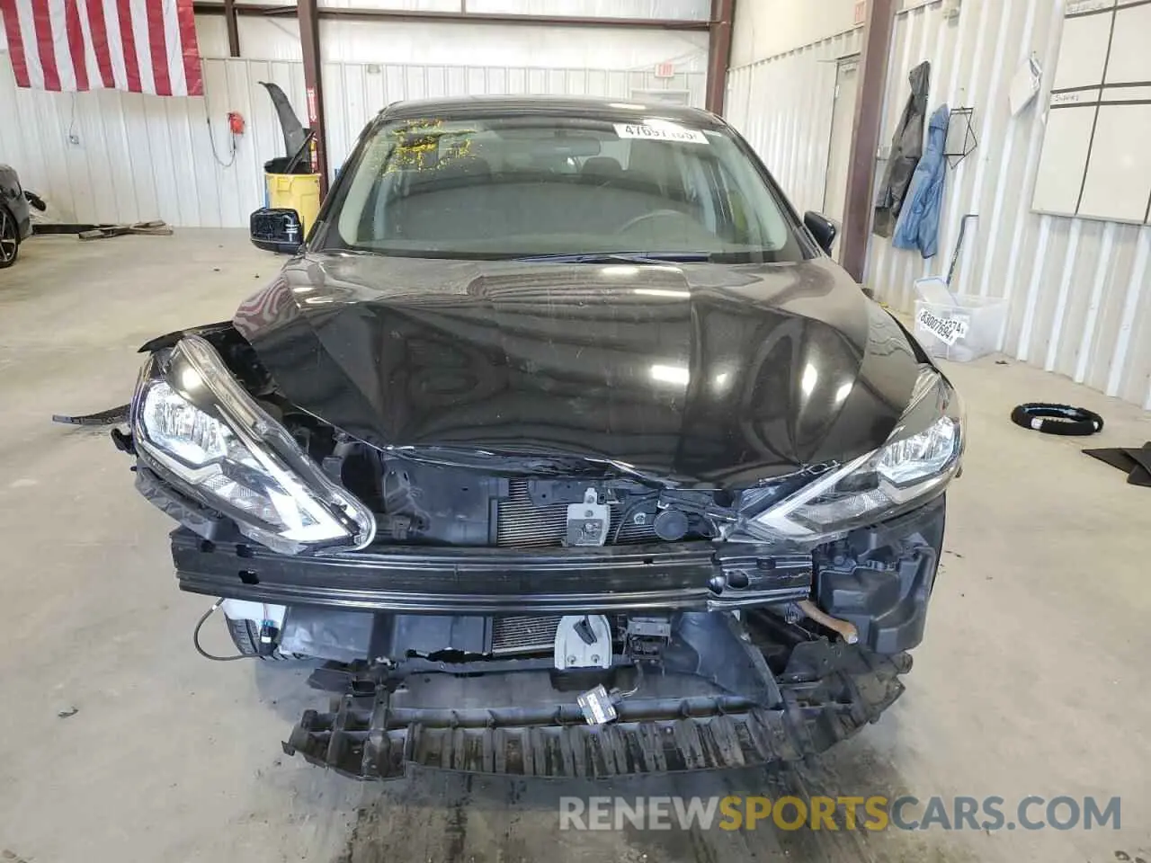 5 fotografías del automóvil dañado 3N1AB7AP8KY247653 NISSAN SENTRA 2019