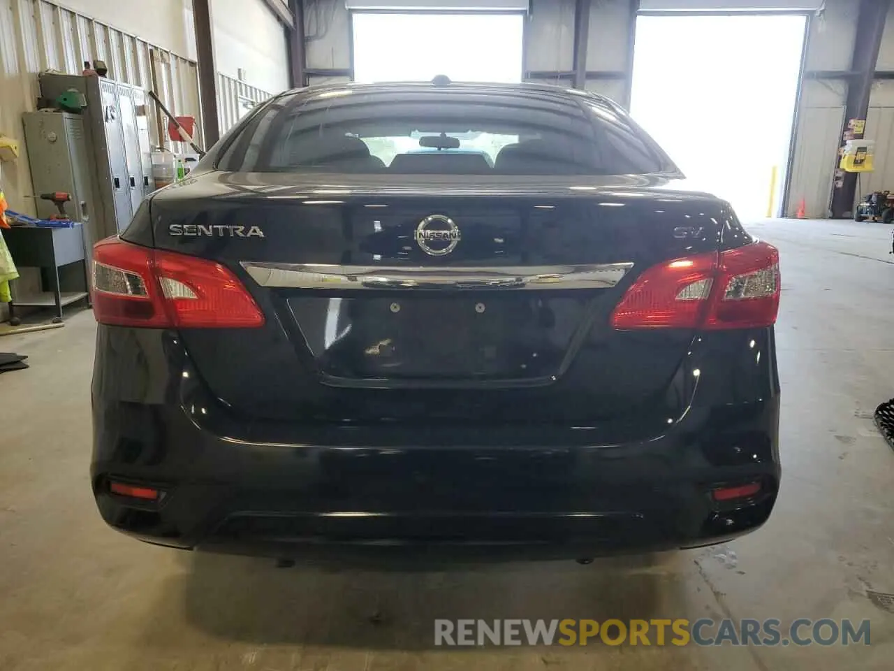 6 fotografías del automóvil dañado 3N1AB7AP8KY247653 NISSAN SENTRA 2019