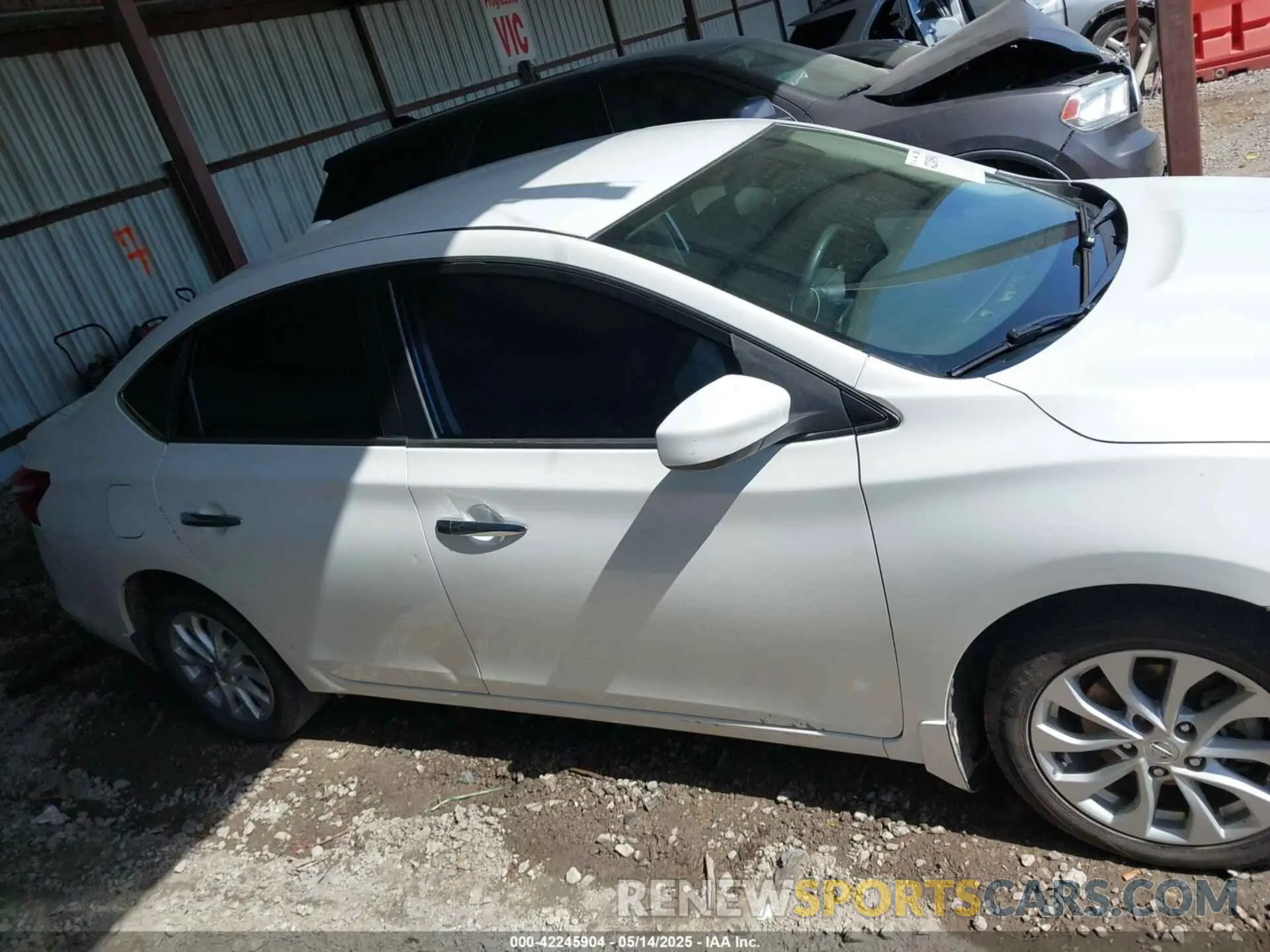 14 fotografías del automóvil dañado 3N1AB7AP8KY255848 NISSAN SENTRA 2019