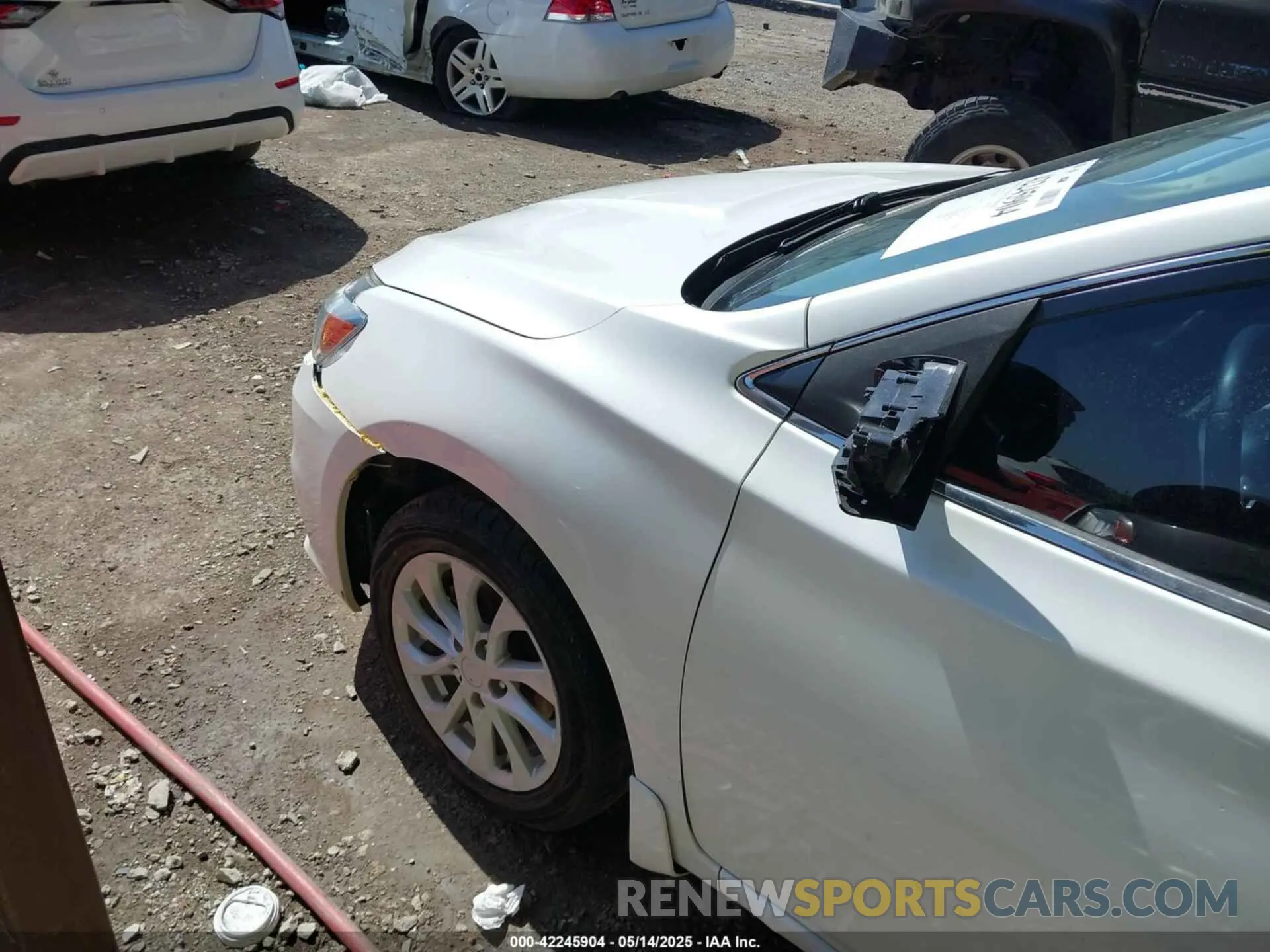 6 fotografías del automóvil dañado 3N1AB7AP8KY255848 NISSAN SENTRA 2019