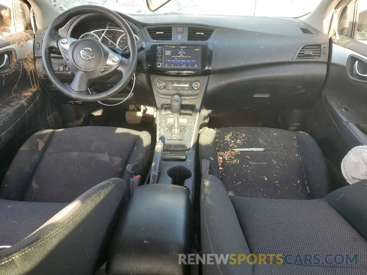 8 fotografías del automóvil dañado 3N1AB7AP8KY265912 NISSAN SENTRA 2019