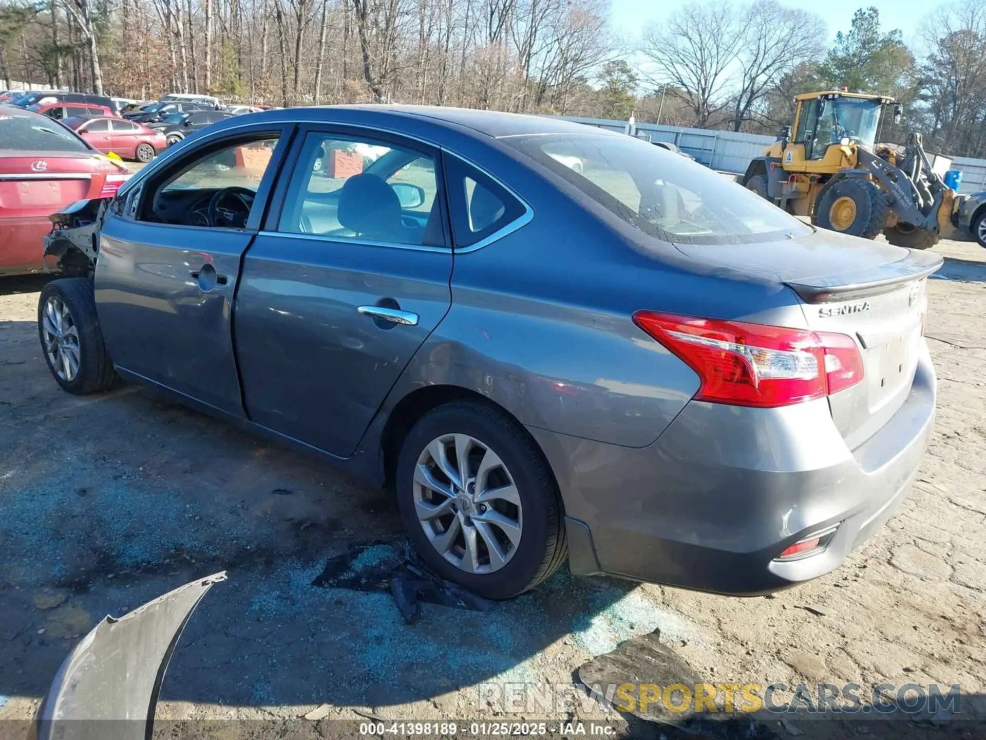 3 fotografías del automóvil dañado 3N1AB7AP8KY270981 NISSAN SENTRA 2019