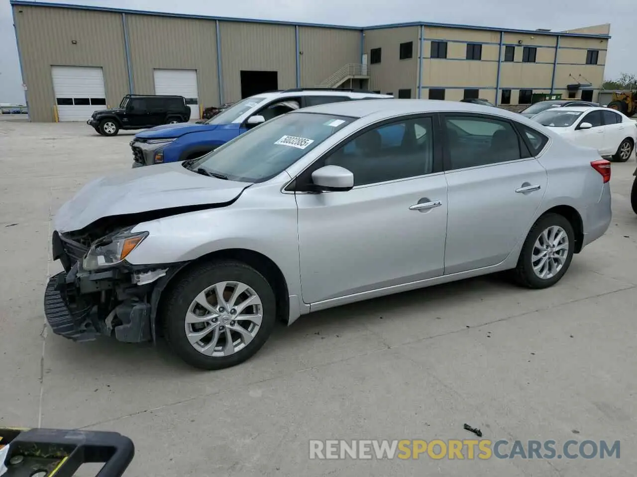 1 fotografías del automóvil dañado 3N1AB7AP8KY281270 NISSAN SENTRA 2019