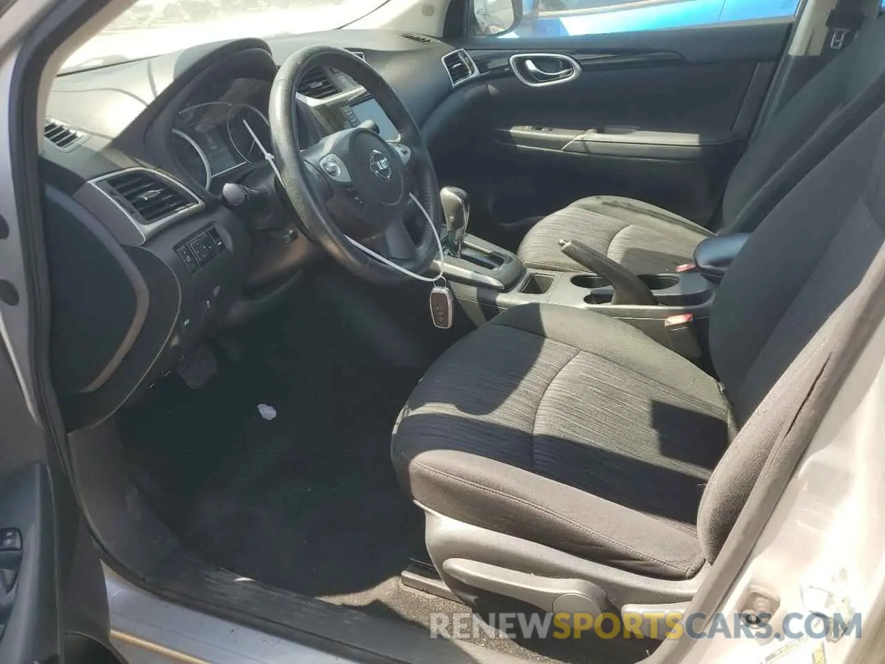 7 fotografías del automóvil dañado 3N1AB7AP8KY281270 NISSAN SENTRA 2019