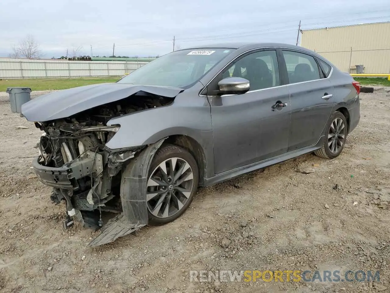 1 fotografías del automóvil dañado 3N1AB7AP8KY287909 NISSAN SENTRA 2019