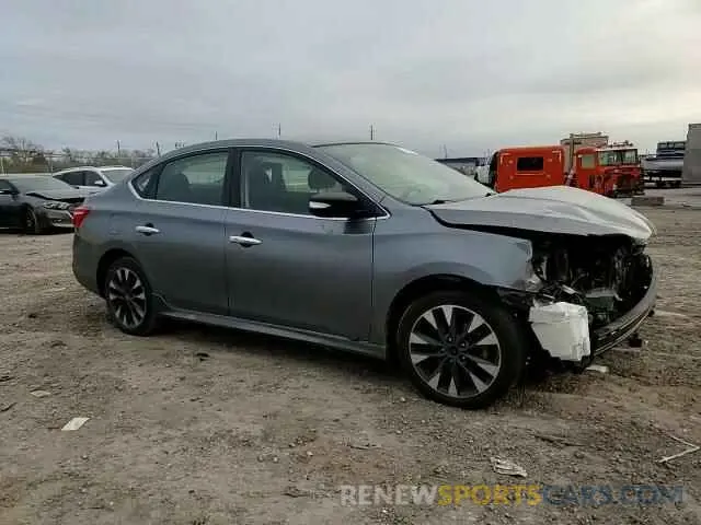 11 fotografías del automóvil dañado 3N1AB7AP8KY287909 NISSAN SENTRA 2019