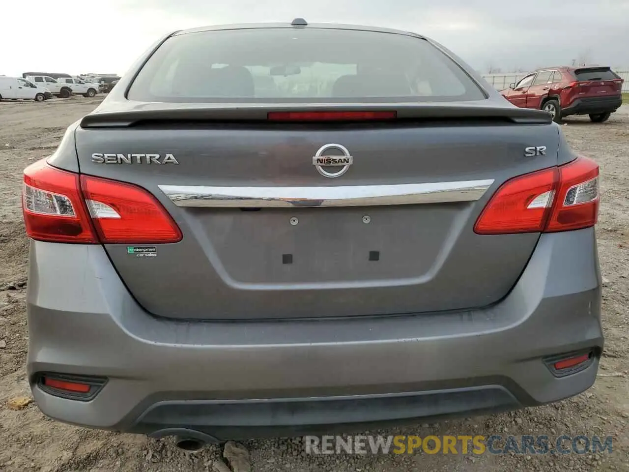 6 fotografías del automóvil dañado 3N1AB7AP8KY287909 NISSAN SENTRA 2019