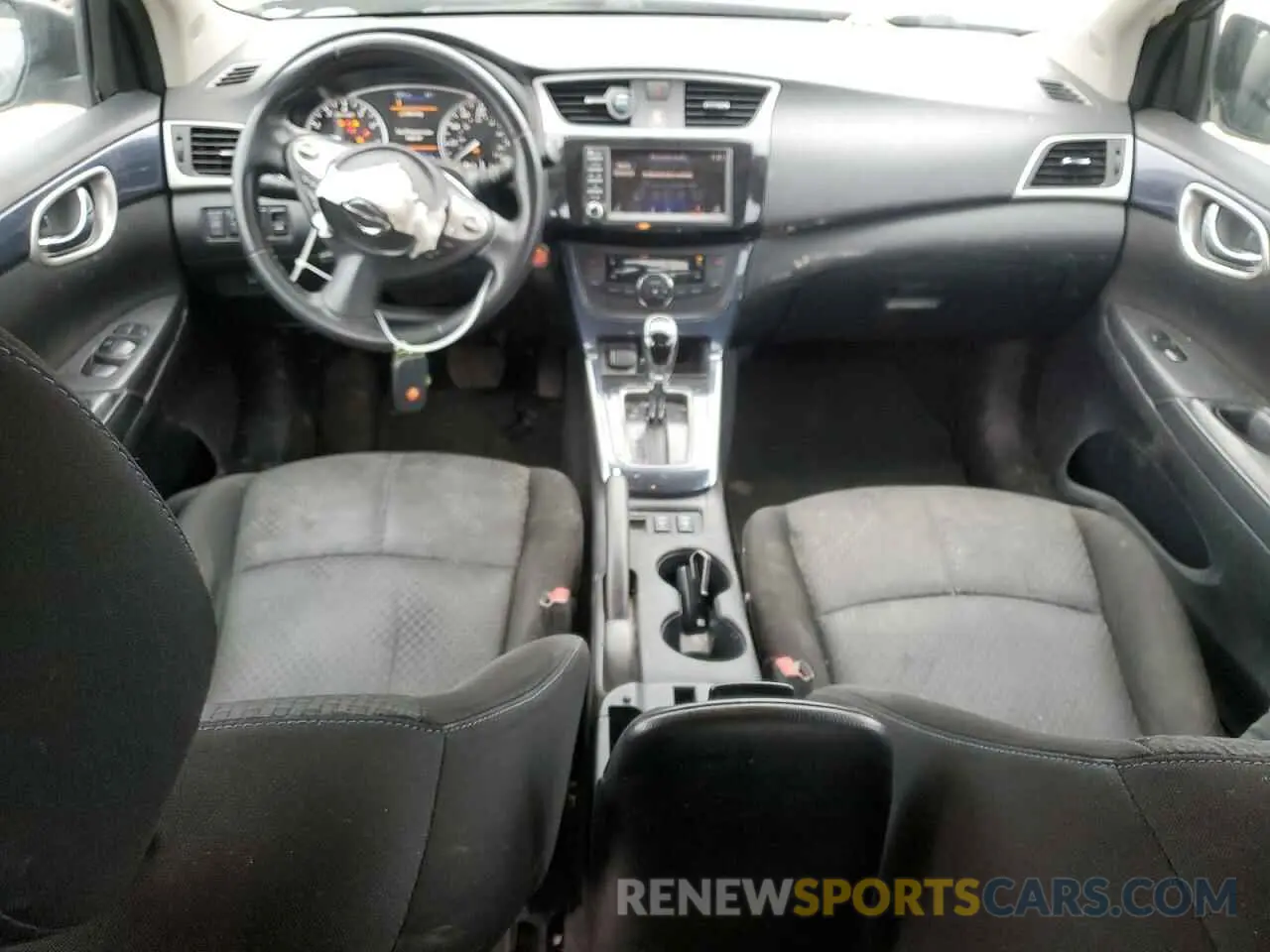 8 fotografías del automóvil dañado 3N1AB7AP8KY287909 NISSAN SENTRA 2019