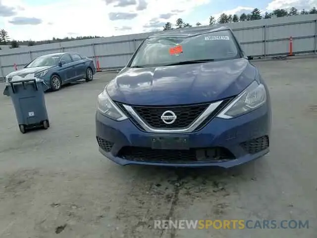 11 fotografías del automóvil dañado 3N1AB7AP8KY297369 NISSAN SENTRA 2019