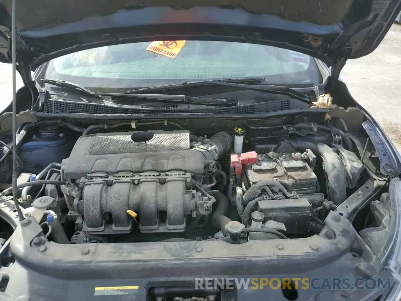 12 fotografías del automóvil dañado 3N1AB7AP8KY297369 NISSAN SENTRA 2019