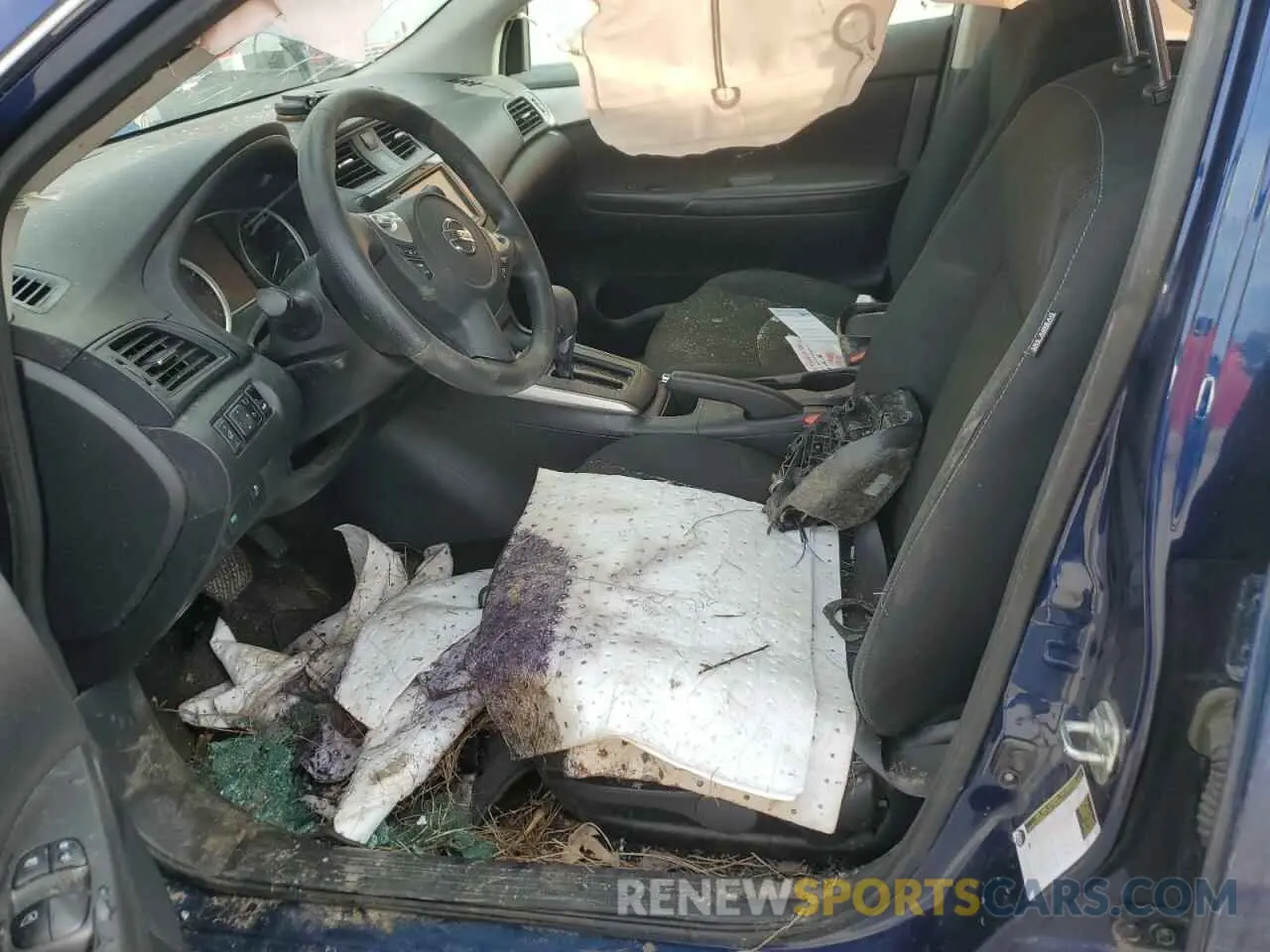 7 fotografías del automóvil dañado 3N1AB7AP8KY297369 NISSAN SENTRA 2019