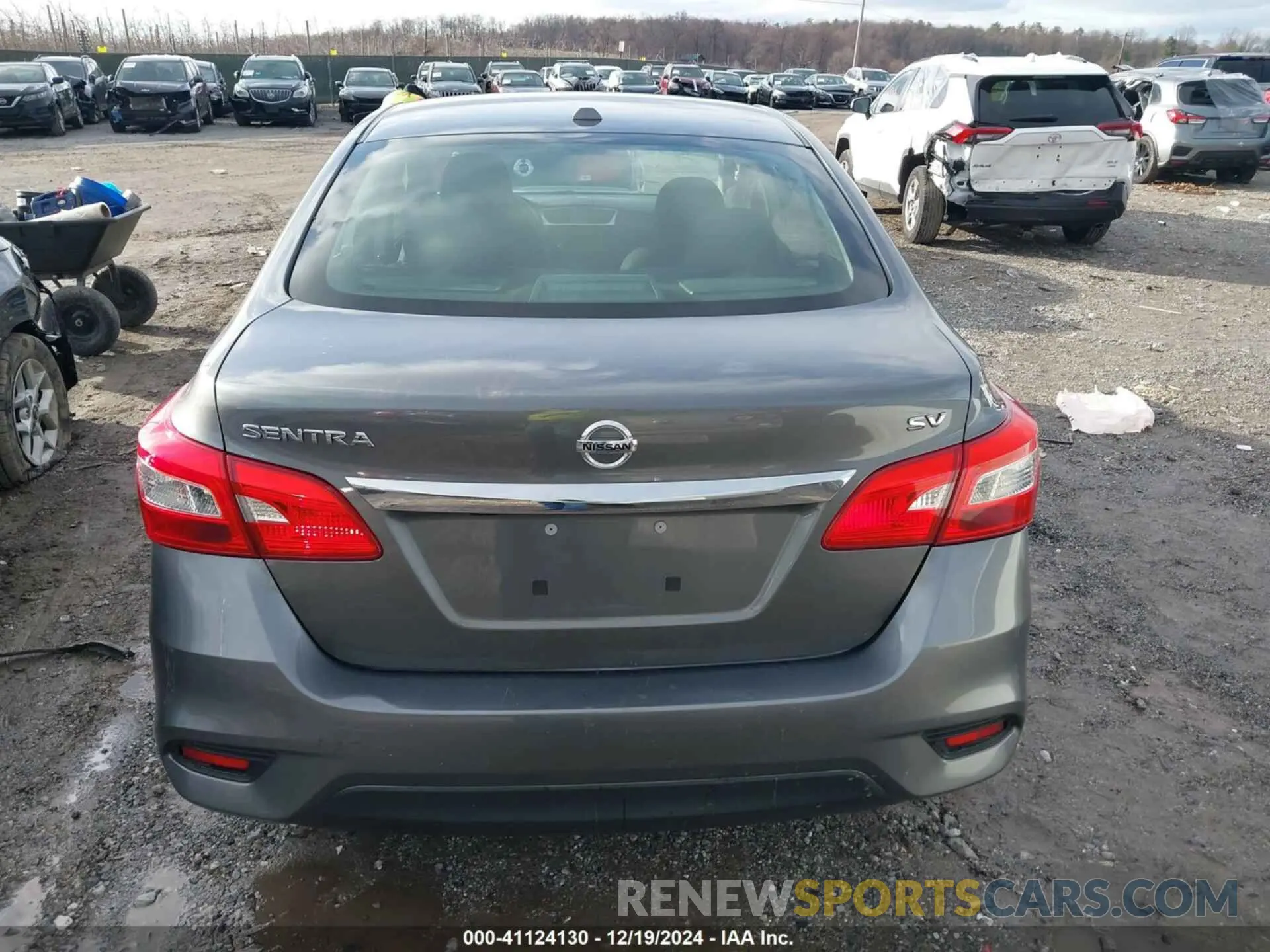 16 fotografías del automóvil dañado 3N1AB7AP8KY306989 NISSAN SENTRA 2019