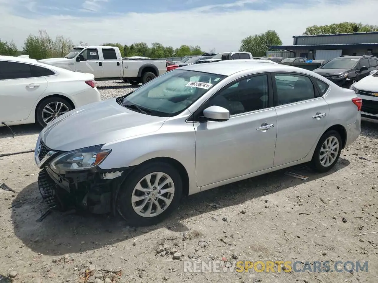 1 fotografías del automóvil dañado 3N1AB7AP8KY309049 NISSAN SENTRA 2019