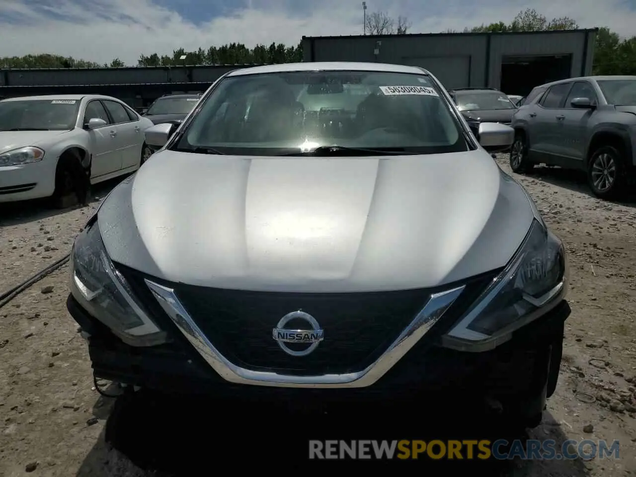 5 fotografías del automóvil dañado 3N1AB7AP8KY309049 NISSAN SENTRA 2019