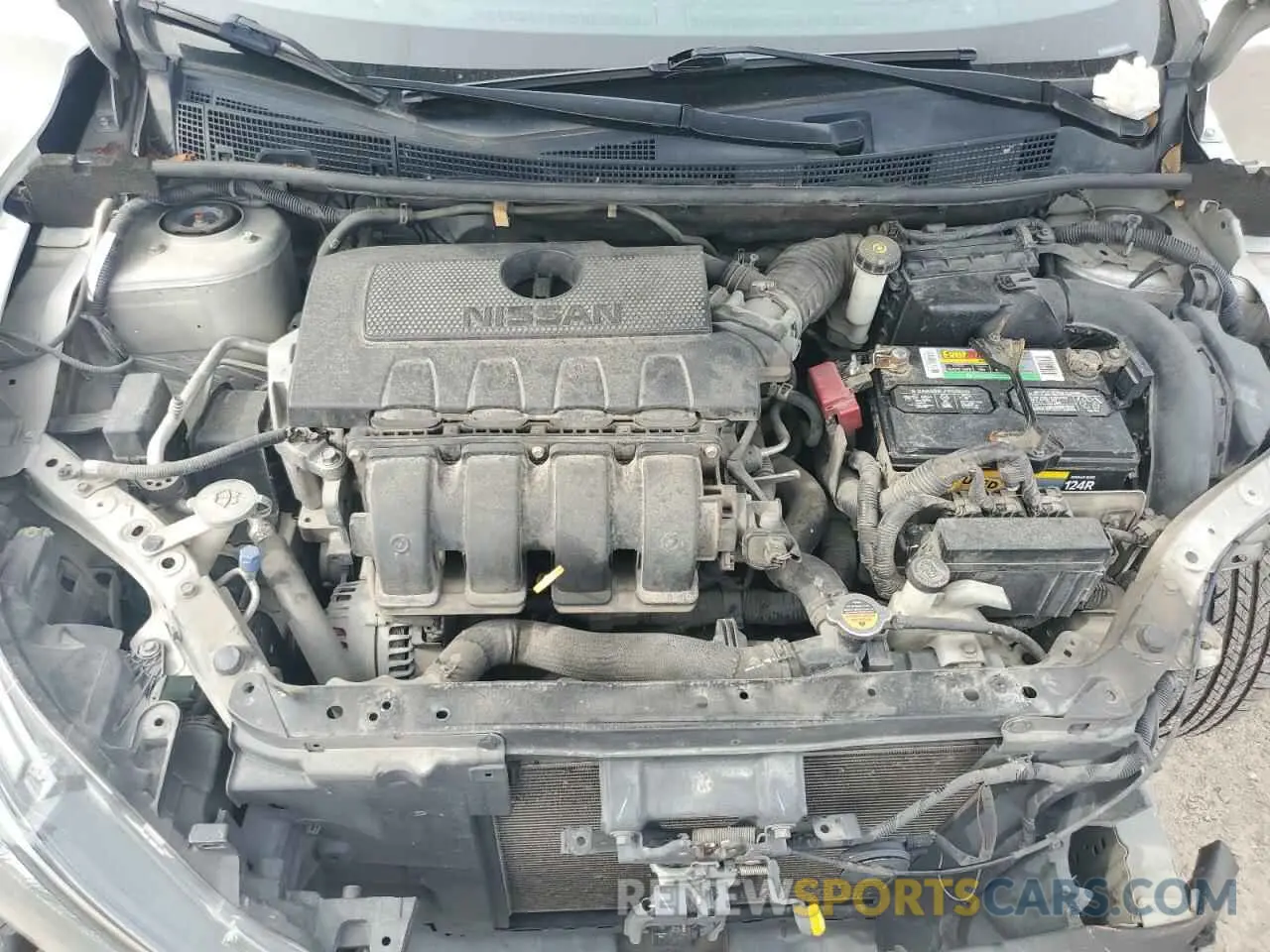 11 fotografías del automóvil dañado 3N1AB7AP8KY312355 NISSAN SENTRA 2019
