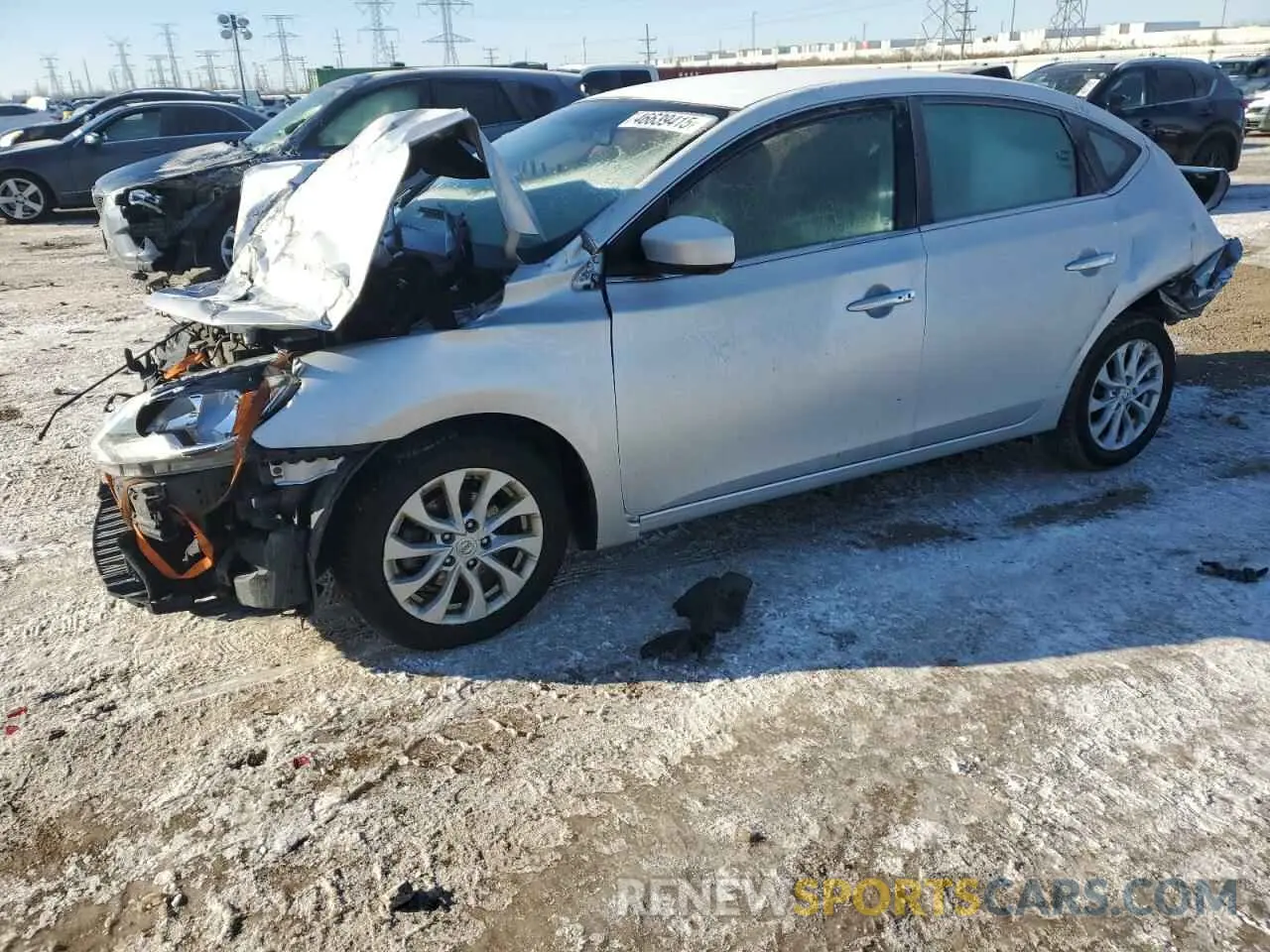 1 fotografías del automóvil dañado 3N1AB7AP8KY316924 NISSAN SENTRA 2019