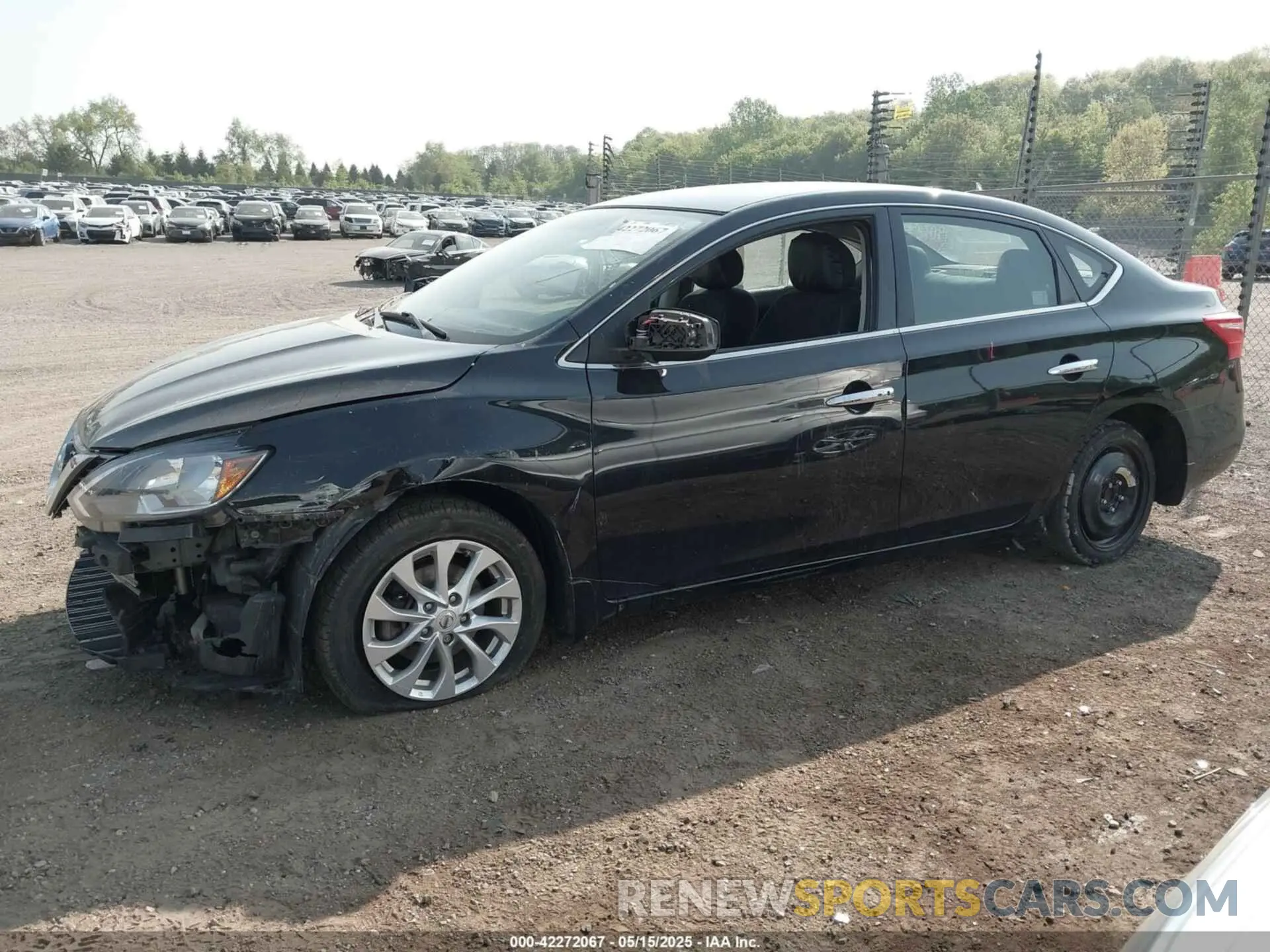 13 fotografías del automóvil dañado 3N1AB7AP8KY334372 NISSAN SENTRA 2019