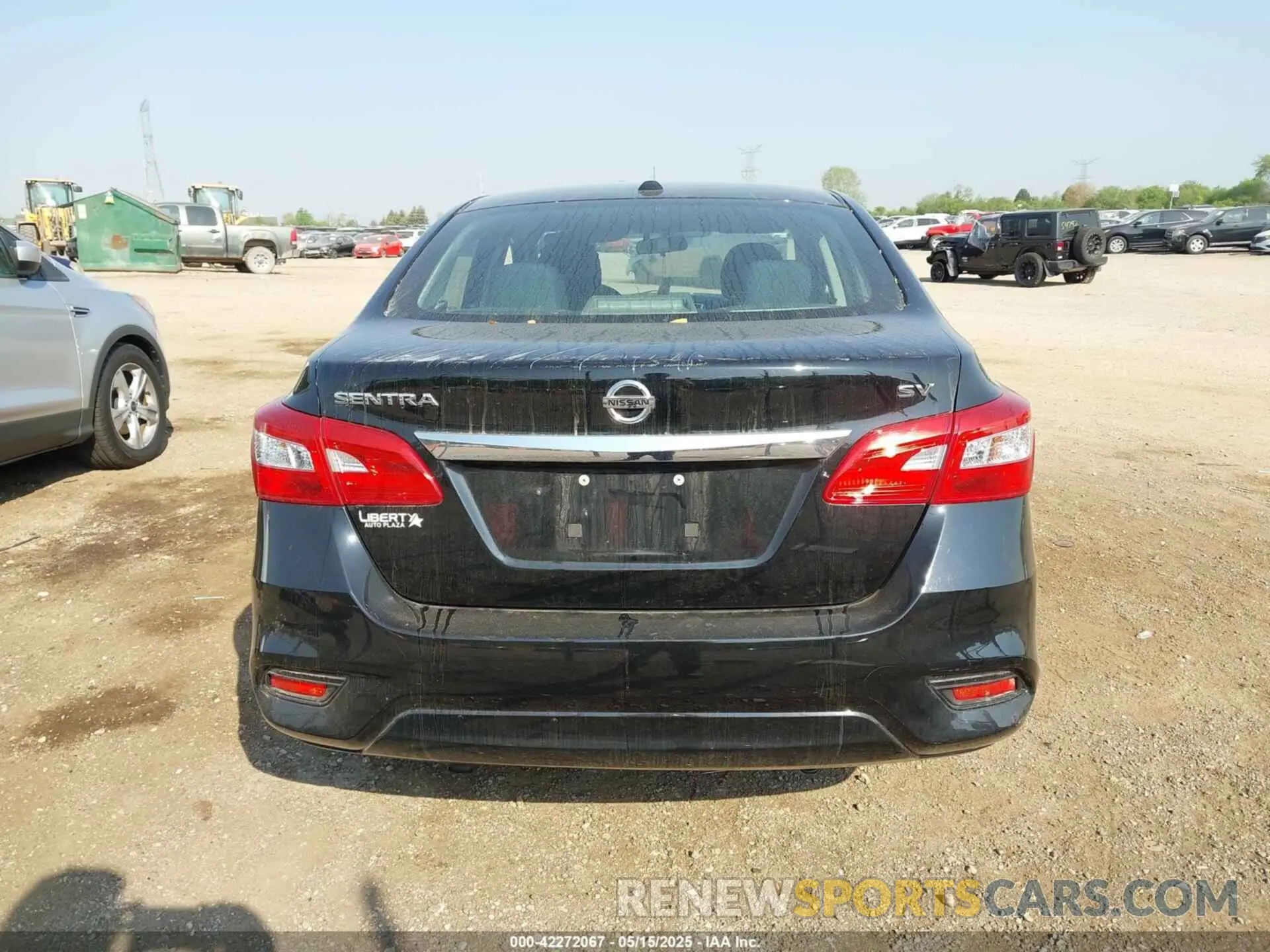 15 fotografías del automóvil dañado 3N1AB7AP8KY334372 NISSAN SENTRA 2019