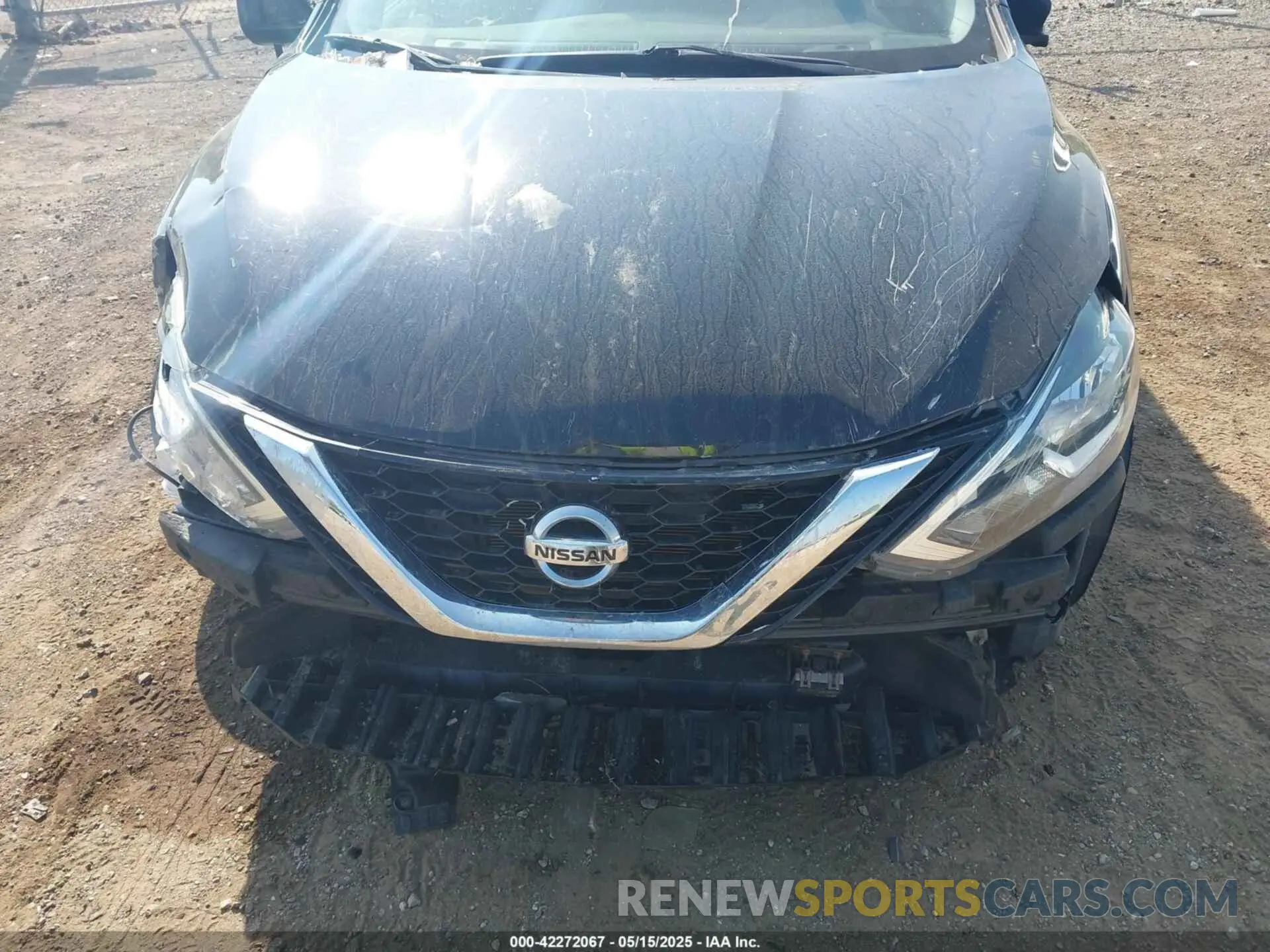 6 fotografías del automóvil dañado 3N1AB7AP8KY334372 NISSAN SENTRA 2019