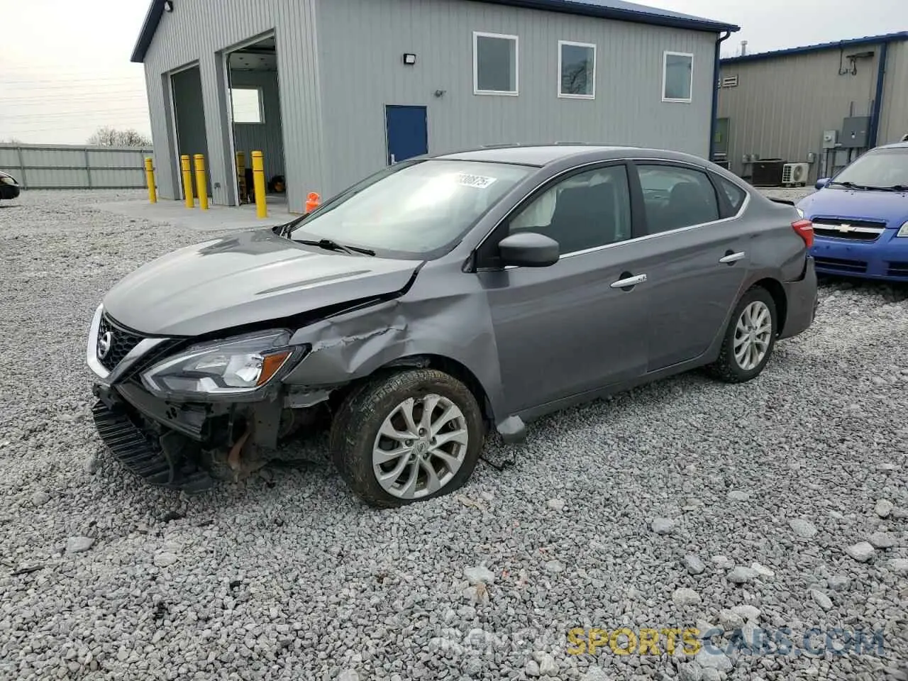 1 fotografías del automóvil dañado 3N1AB7AP8KY348465 NISSAN SENTRA 2019