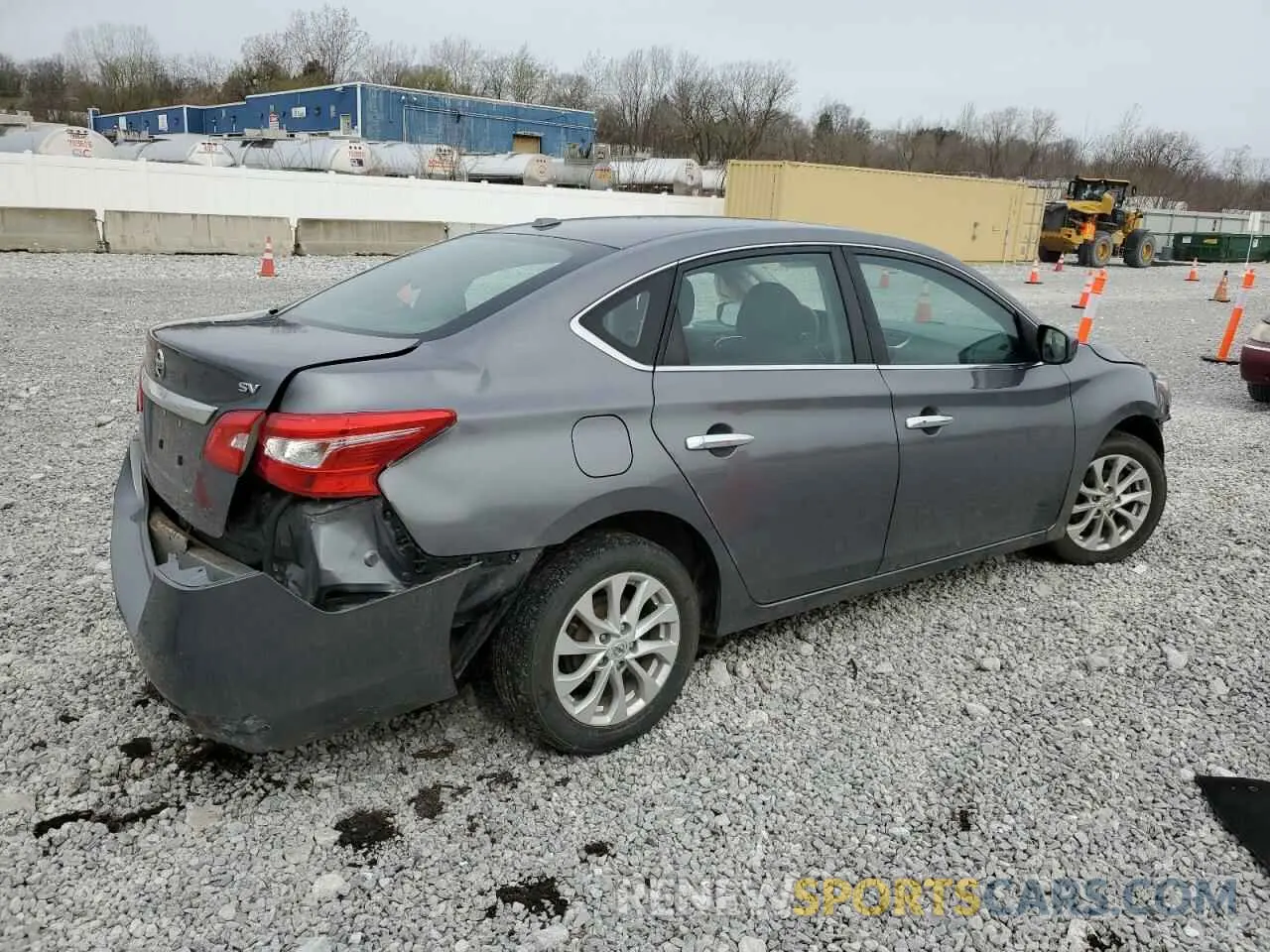 3 fotografías del automóvil dañado 3N1AB7AP8KY348465 NISSAN SENTRA 2019