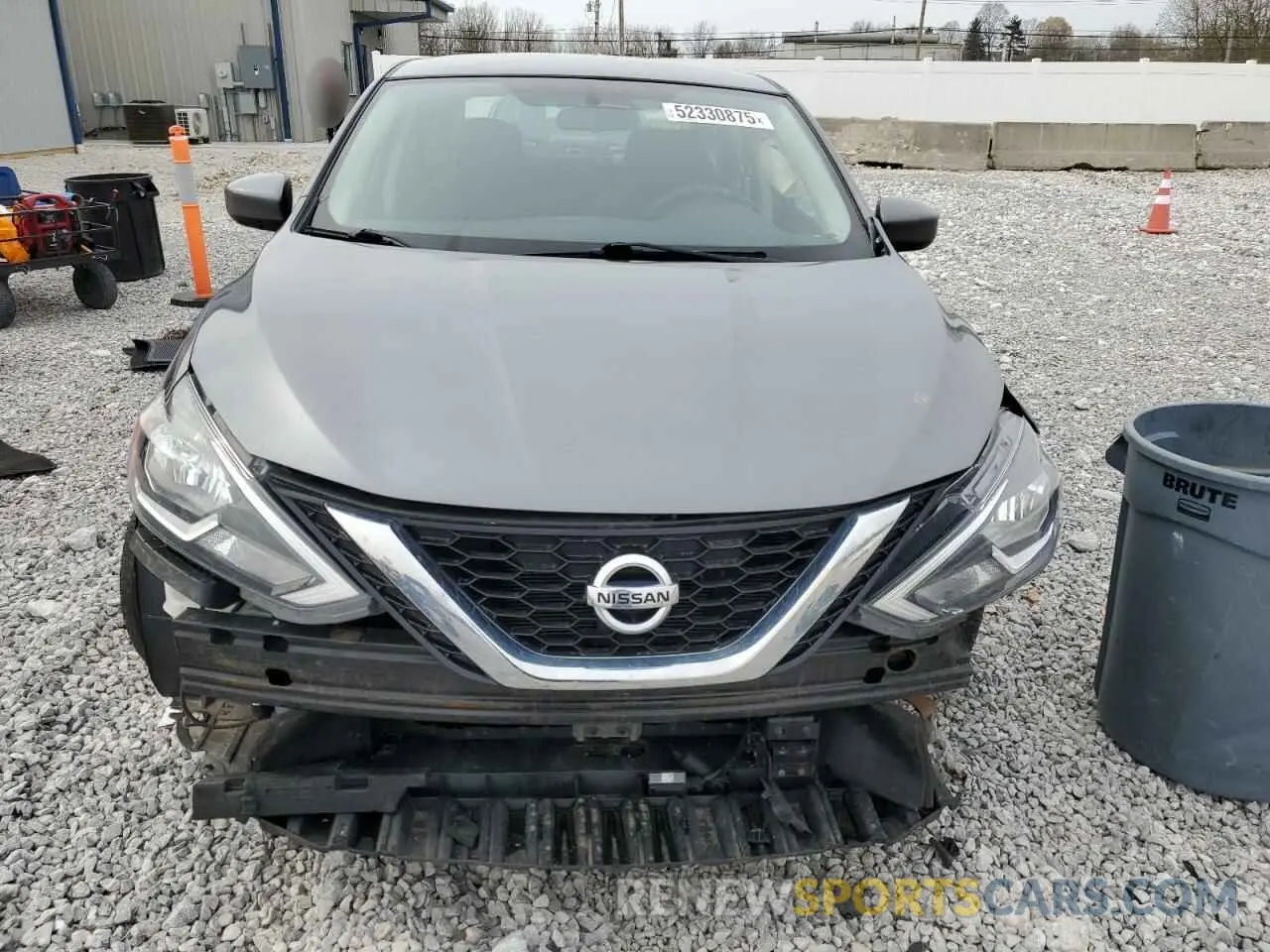 5 fotografías del automóvil dañado 3N1AB7AP8KY348465 NISSAN SENTRA 2019