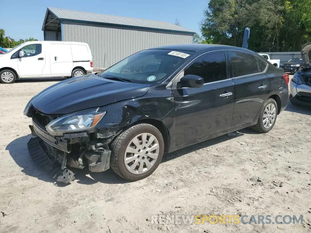 1 fotografías del automóvil dañado 3N1AB7AP8KY349292 NISSAN SENTRA 2019