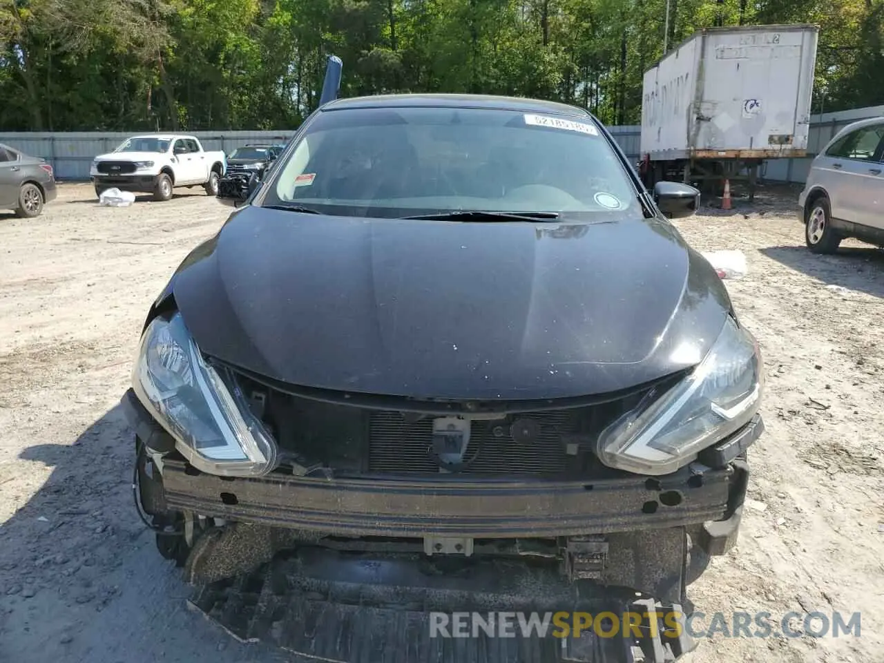 5 fotografías del automóvil dañado 3N1AB7AP8KY349292 NISSAN SENTRA 2019