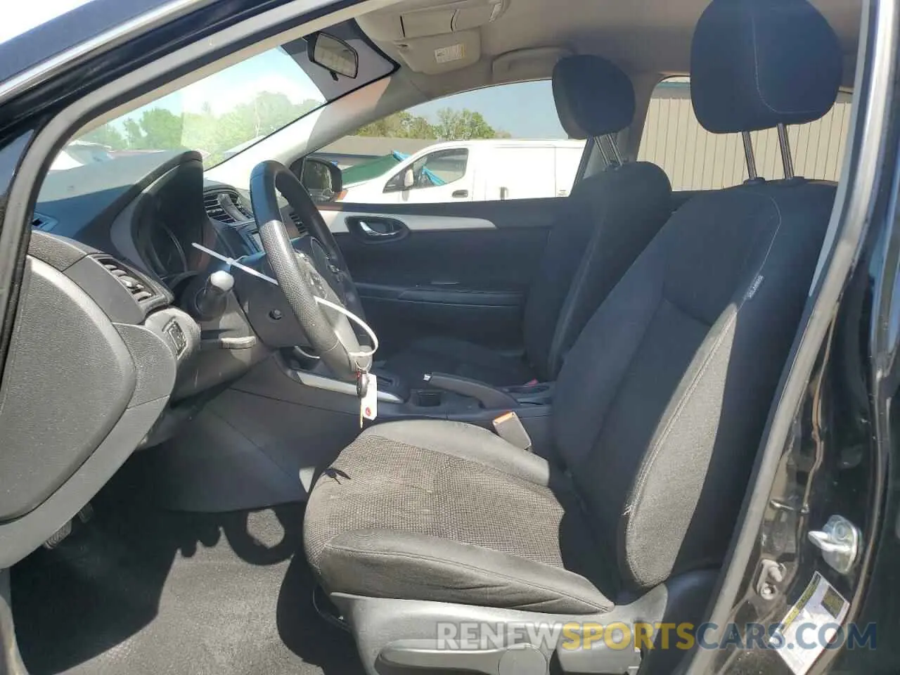 7 fotografías del automóvil dañado 3N1AB7AP8KY349292 NISSAN SENTRA 2019