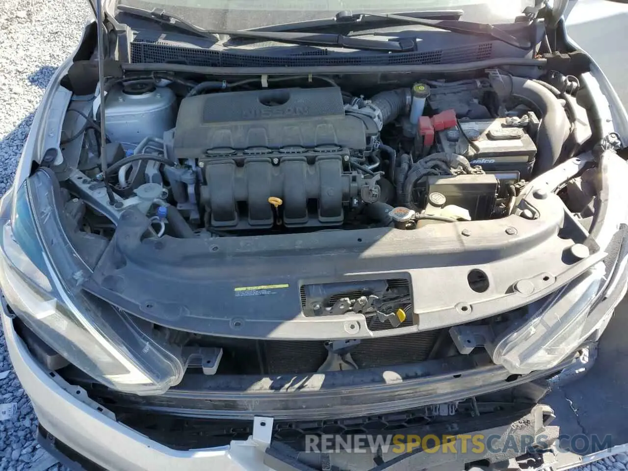 12 fotografías del automóvil dañado 3N1AB7AP8KY355397 NISSAN SENTRA 2019