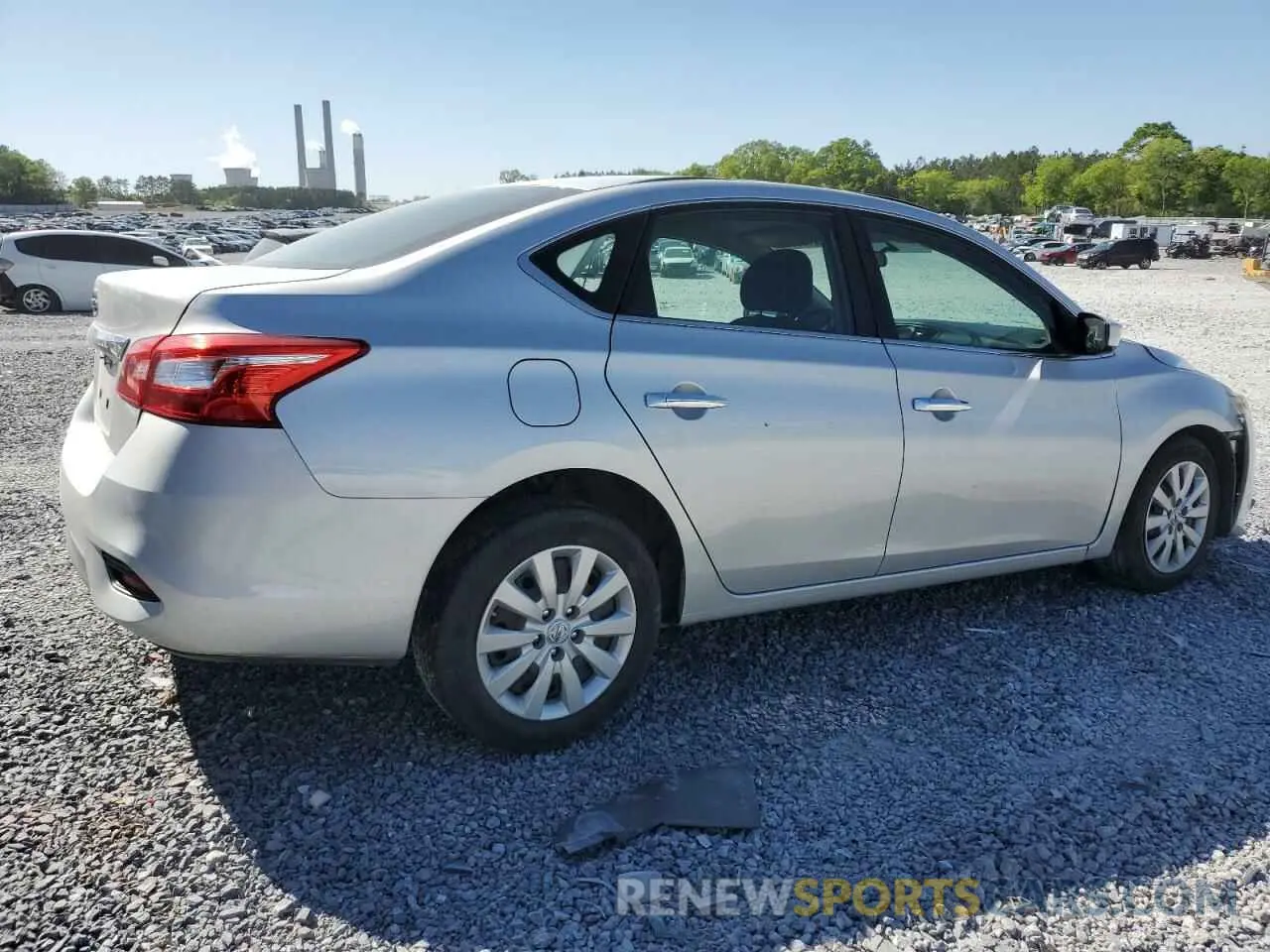 3 fotografías del automóvil dañado 3N1AB7AP8KY355397 NISSAN SENTRA 2019