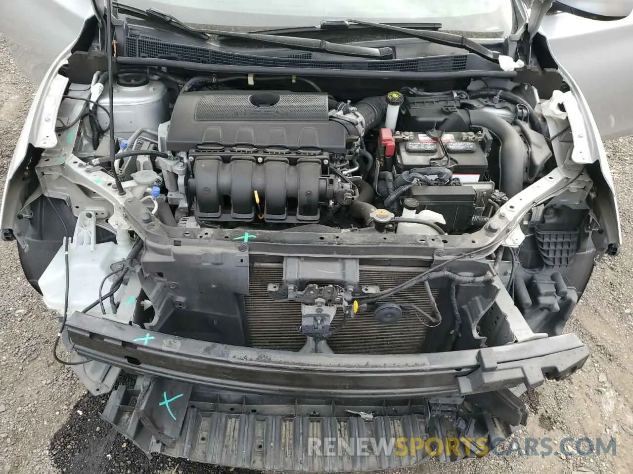 11 fotografías del automóvil dañado 3N1AB7AP8KY358476 NISSAN SENTRA 2019