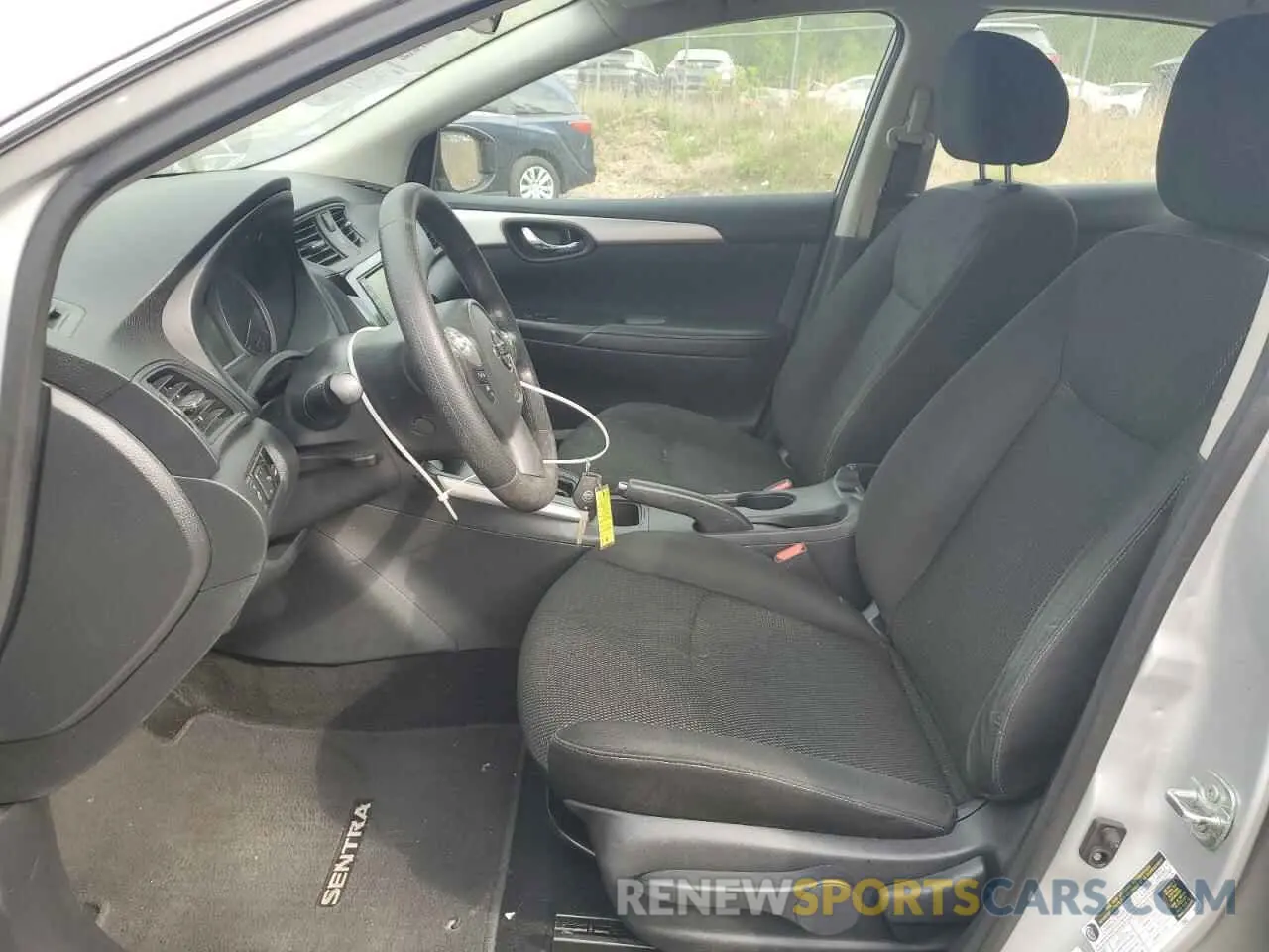 7 fotografías del automóvil dañado 3N1AB7AP8KY358476 NISSAN SENTRA 2019
