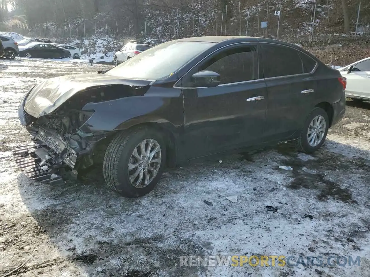 1 fotografías del automóvil dañado 3N1AB7AP8KY362642 NISSAN SENTRA 2019