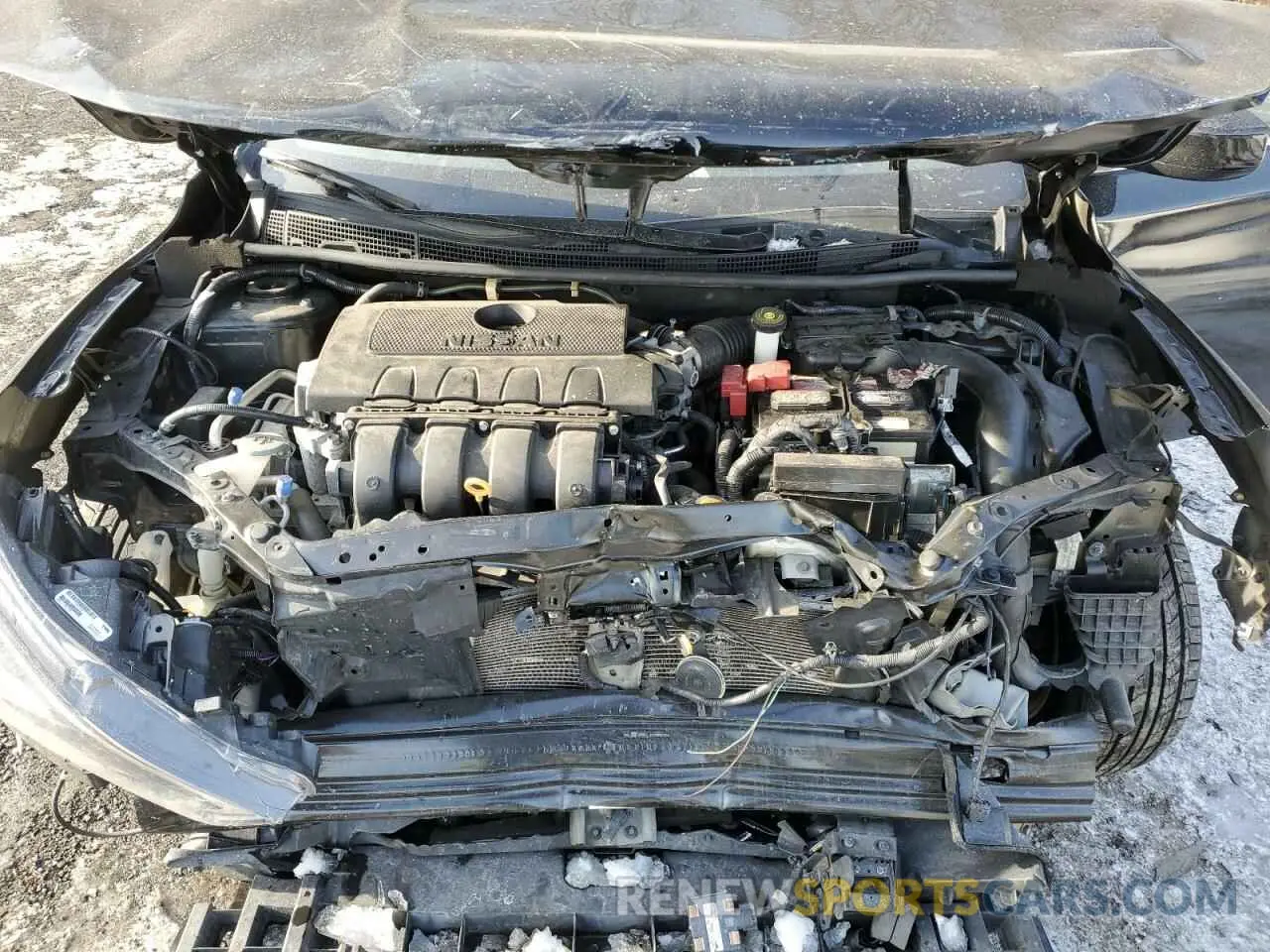 11 fotografías del automóvil dañado 3N1AB7AP8KY362642 NISSAN SENTRA 2019