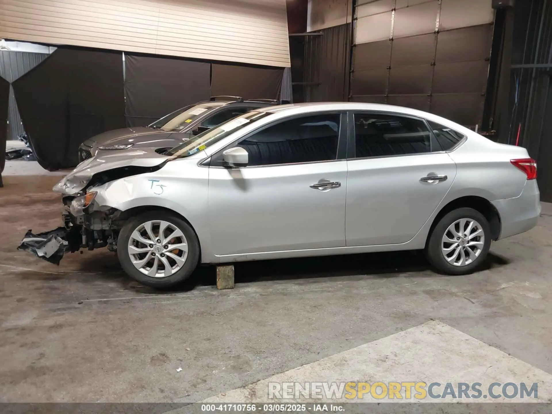 14 fotografías del automóvil dañado 3N1AB7AP8KY368019 NISSAN SENTRA 2019