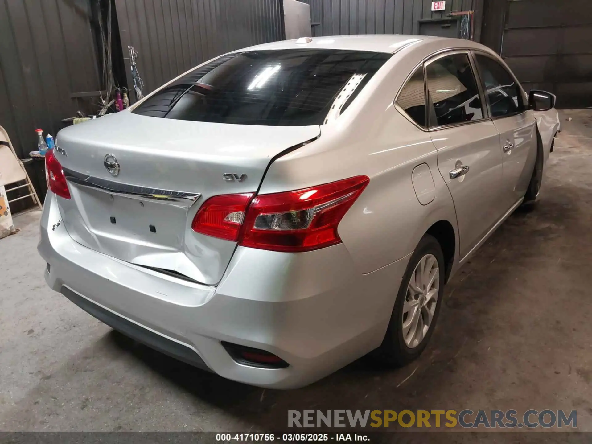 4 fotografías del automóvil dañado 3N1AB7AP8KY368019 NISSAN SENTRA 2019