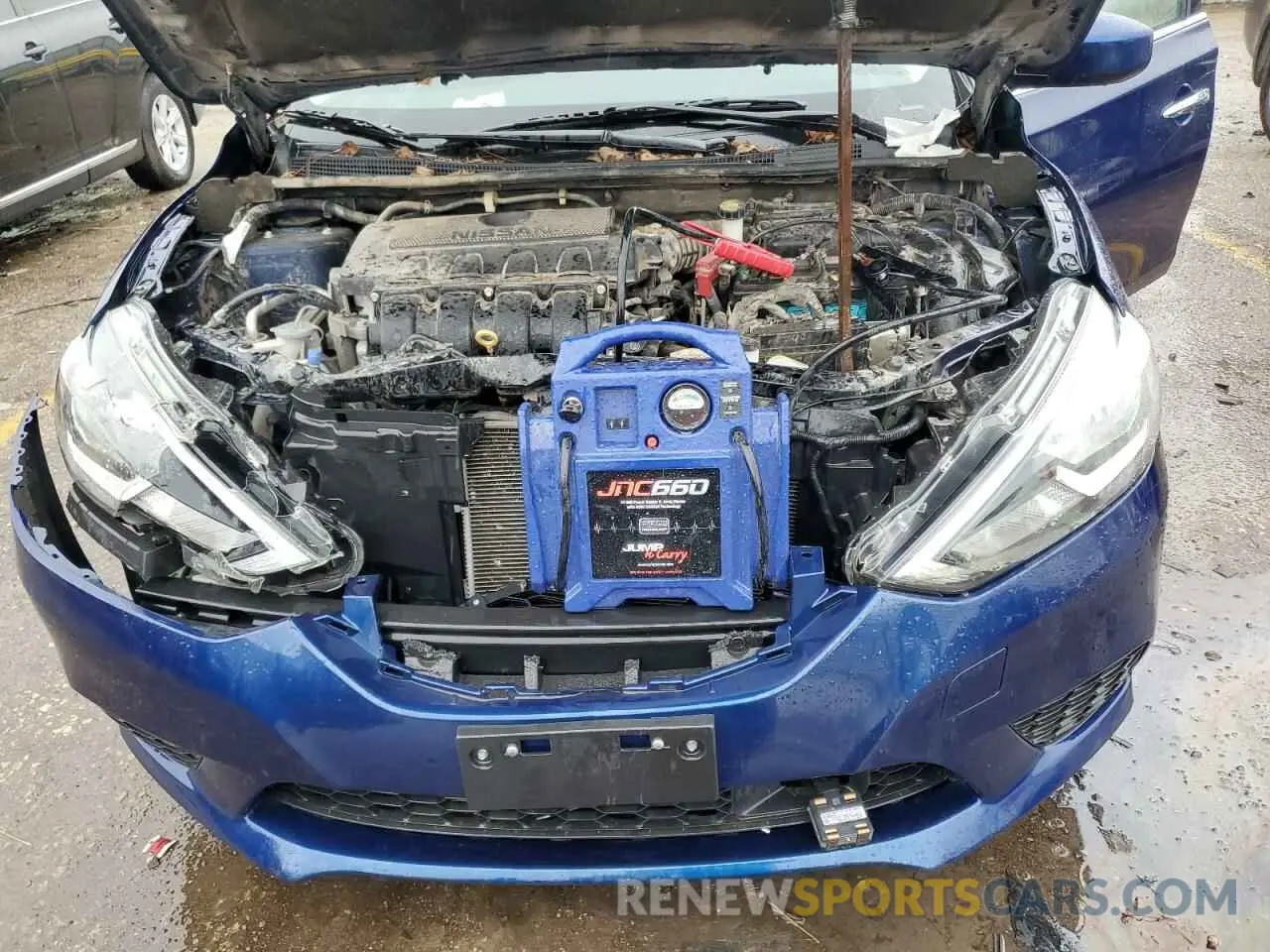 11 fotografías del automóvil dañado 3N1AB7AP8KY368277 NISSAN SENTRA 2019