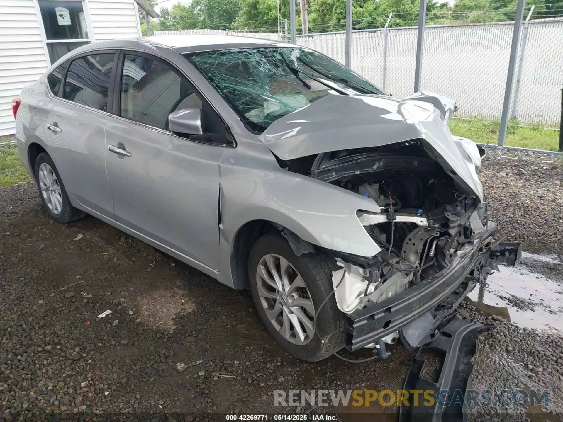1 fotografías del automóvil dañado 3N1AB7AP8KY373219 NISSAN SENTRA 2019