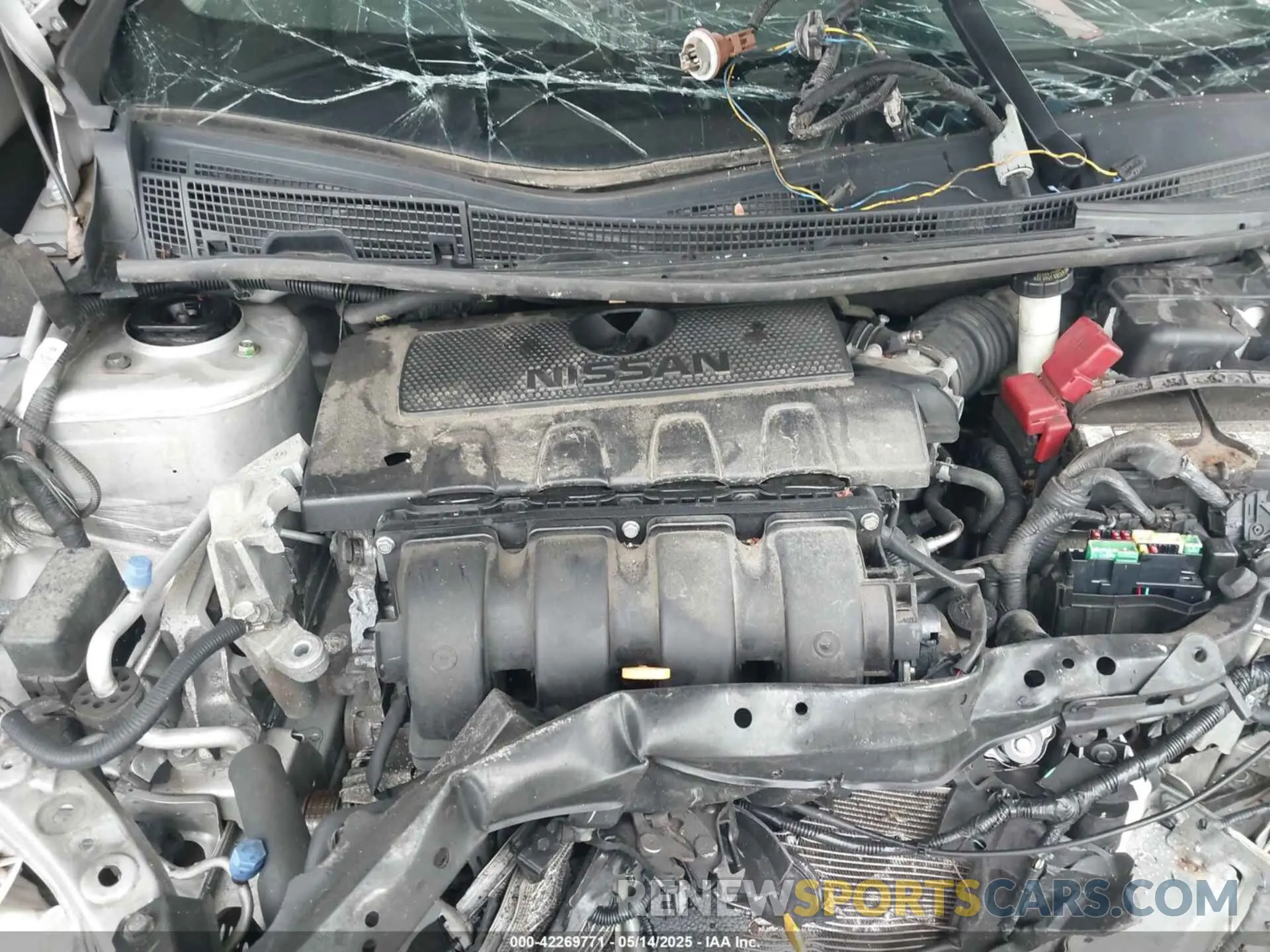 10 fotografías del automóvil dañado 3N1AB7AP8KY373219 NISSAN SENTRA 2019